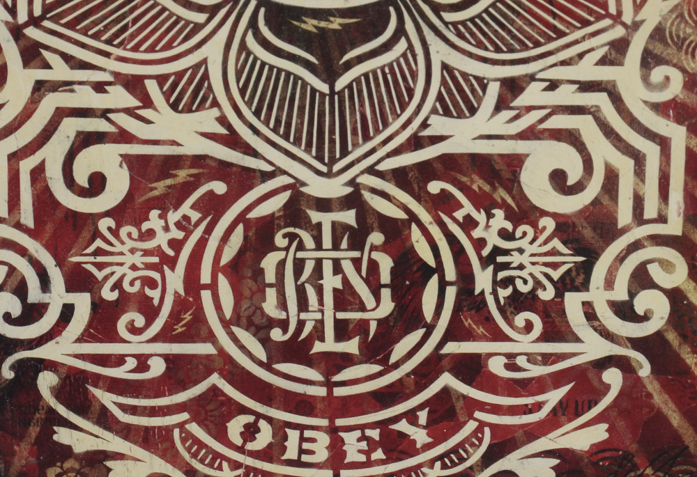 Shepard Fairey Offset Lithograph "Peace Ornament"