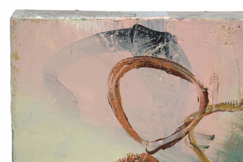 Susan Schuler Original 2004 Abstract Oil & Wax on Canvas "Inner Thoughts"