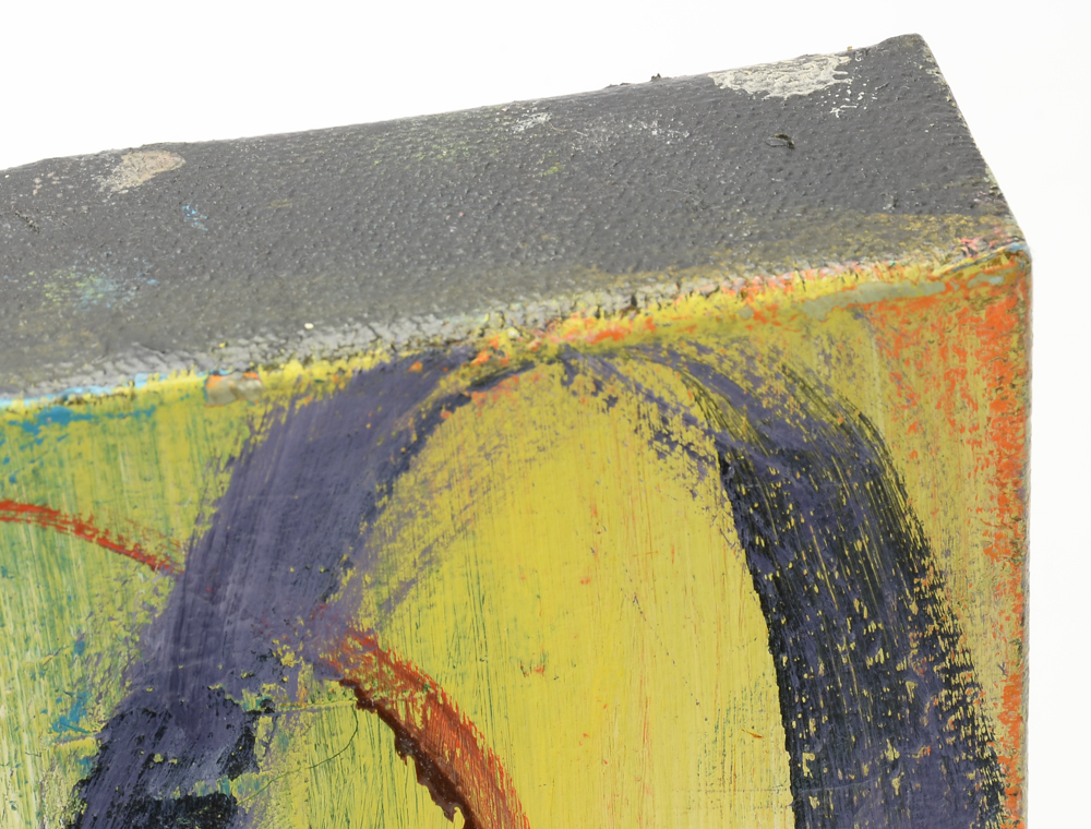 Susan Schuler Original 2004 Abstract Oil & Wax on Canvas "Inner Thoughts"