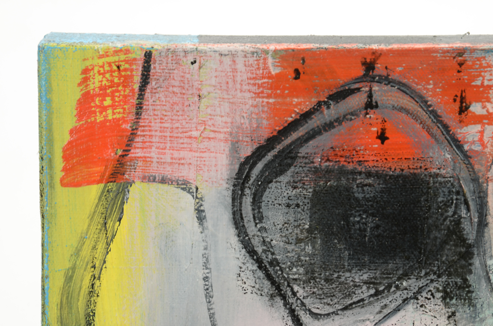 Susan Schuler Original Abstract Oil & Wax on Canvas "Thought Patterns III"