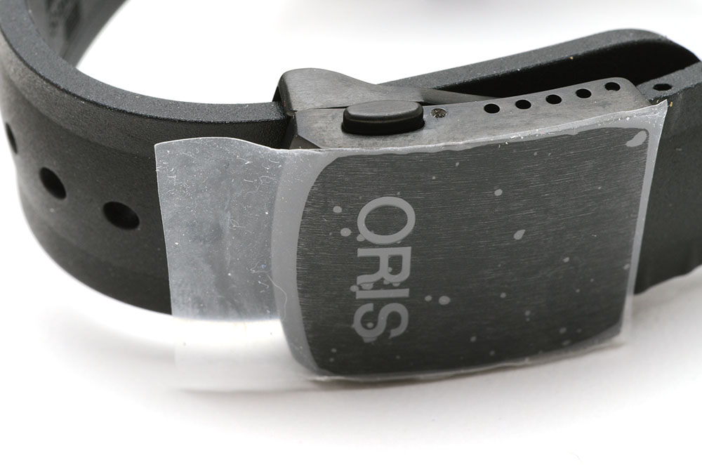 Men's Oris TTI Williams FI Team Black Steel Automatic Watch