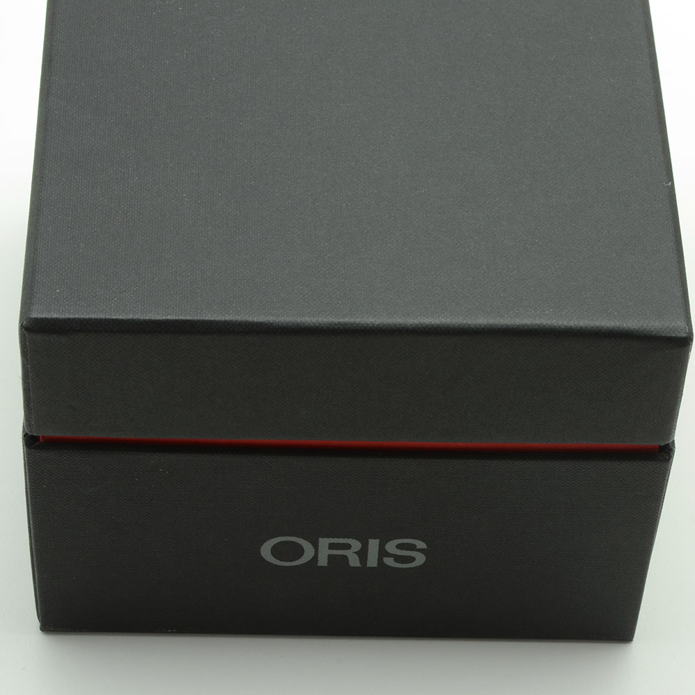 Men's Oris TTI Williams FI Team Black Steel Automatic Watch