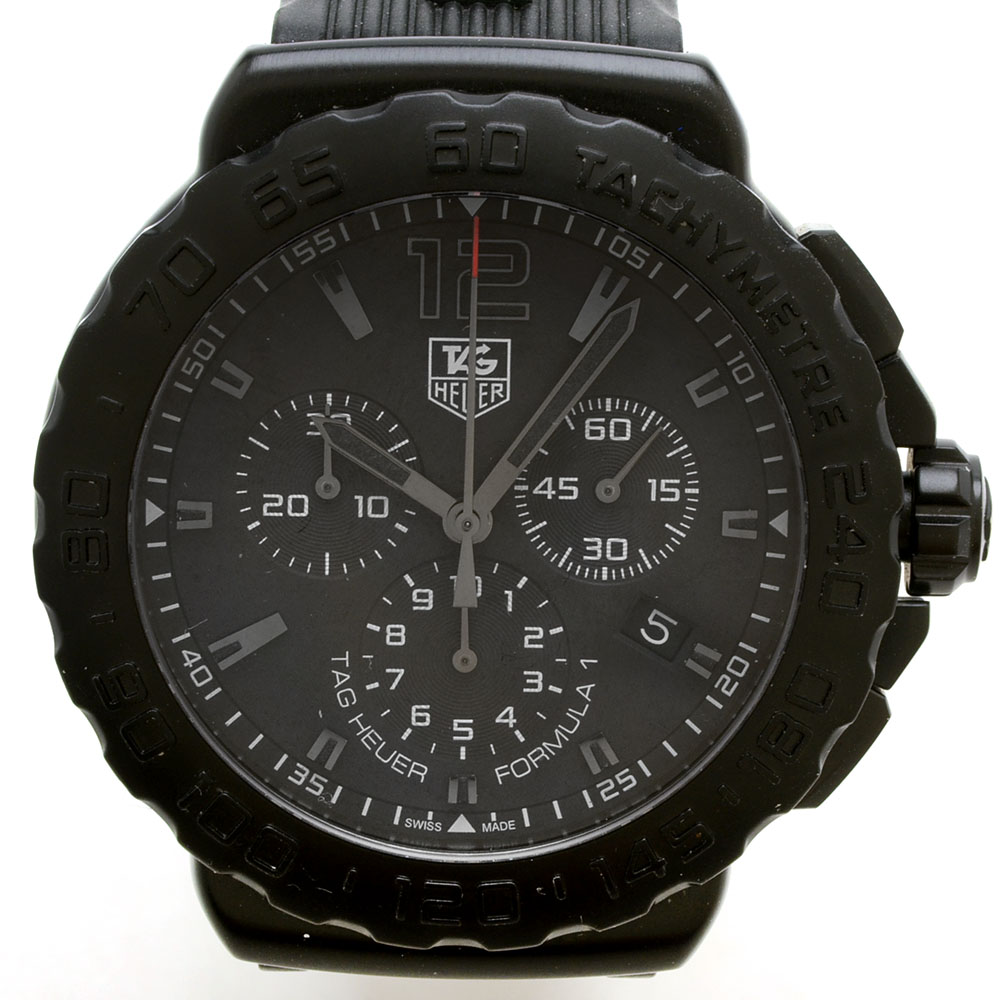 Tag Heuer Formula 1 Black Titanium Carbide-Coated Steel Quartz