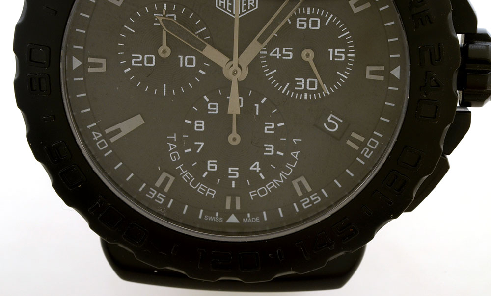 Tag Heuer Formula 1 Black Titanium Carbide-Coated Steel Quartz