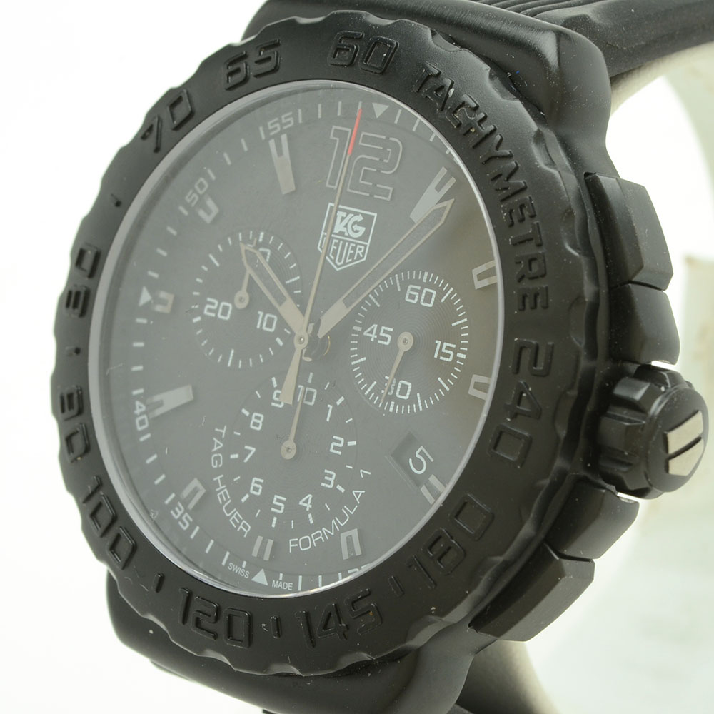 Tag Heuer Formula 1 Black Titanium Carbide-Coated Steel Quartz