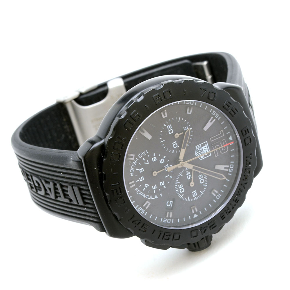 Tag Heuer Formula 1 Black Titanium Carbide-Coated Steel Quartz