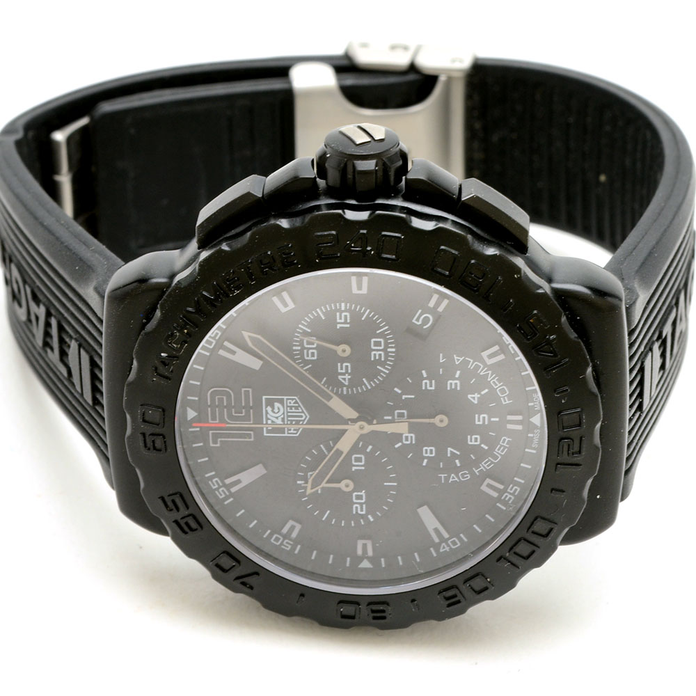 Tag Heuer Formula 1 Black Titanium Carbide-Coated Steel Quartz