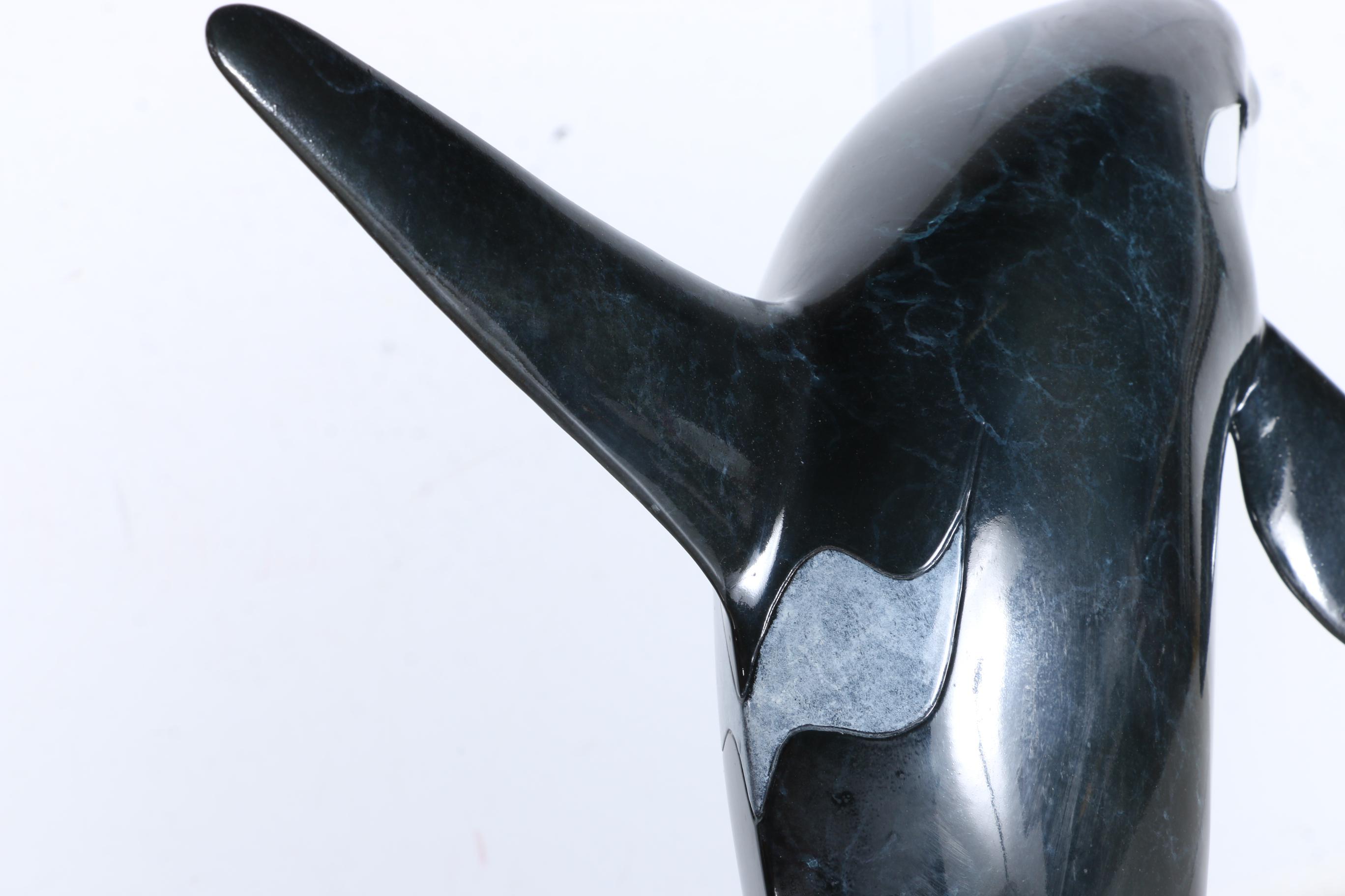 2005 Limited Edition Bronze Wyland "Orca Dream" Sculpture