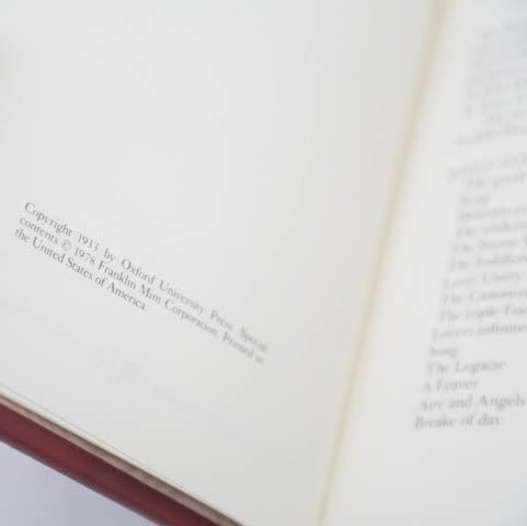 Franklin Library Leather Bound Classics