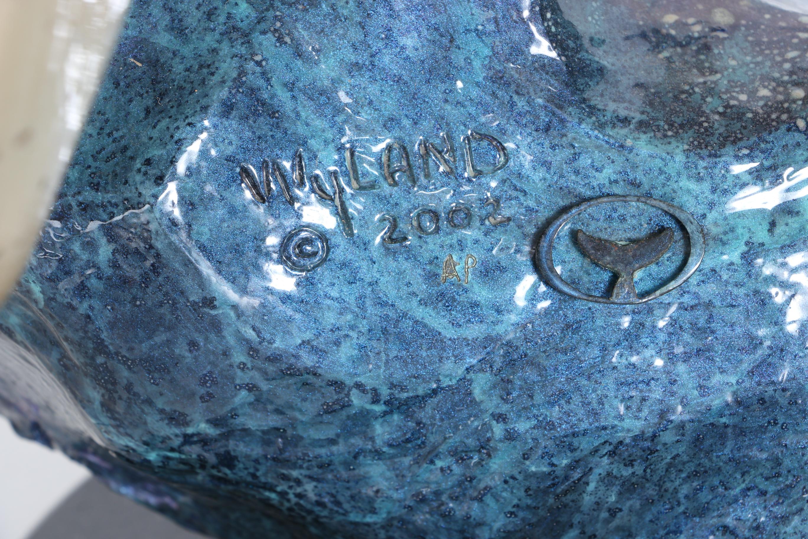 Wyland Bronze Sculpture "Dolphin Wave"
