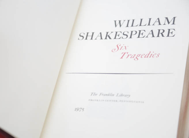 The Franklin Library Shakespeare Collection