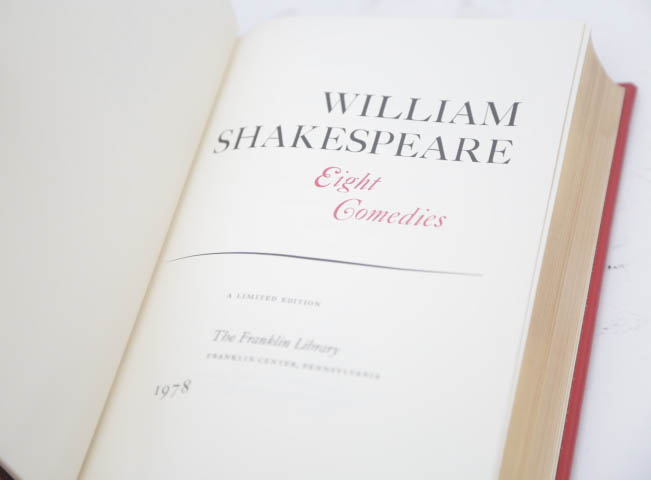 The Franklin Library Shakespeare Collection
