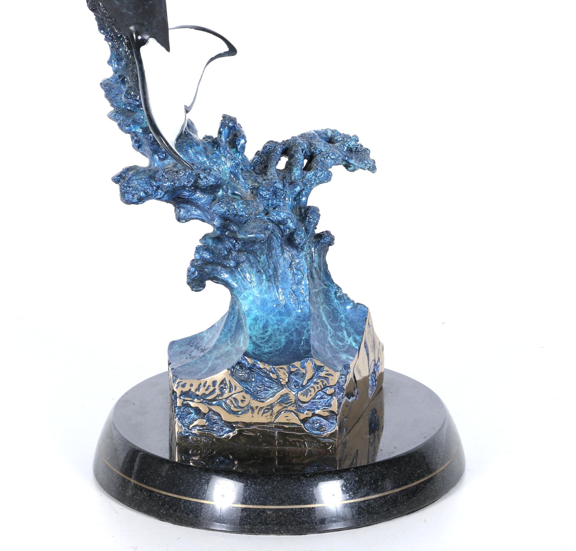 2005 Limited Edition Bronze Wyland "Orca Dream" Sculpture