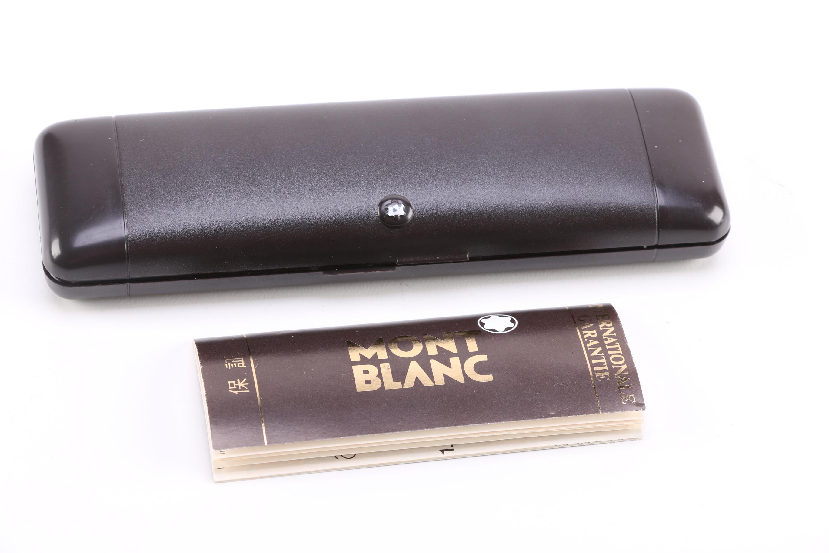 Mont Blanc Pen With Additional Pen