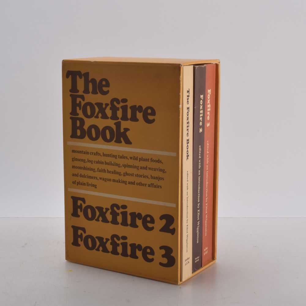 Set of "Foxfire"" Books in Slipcase