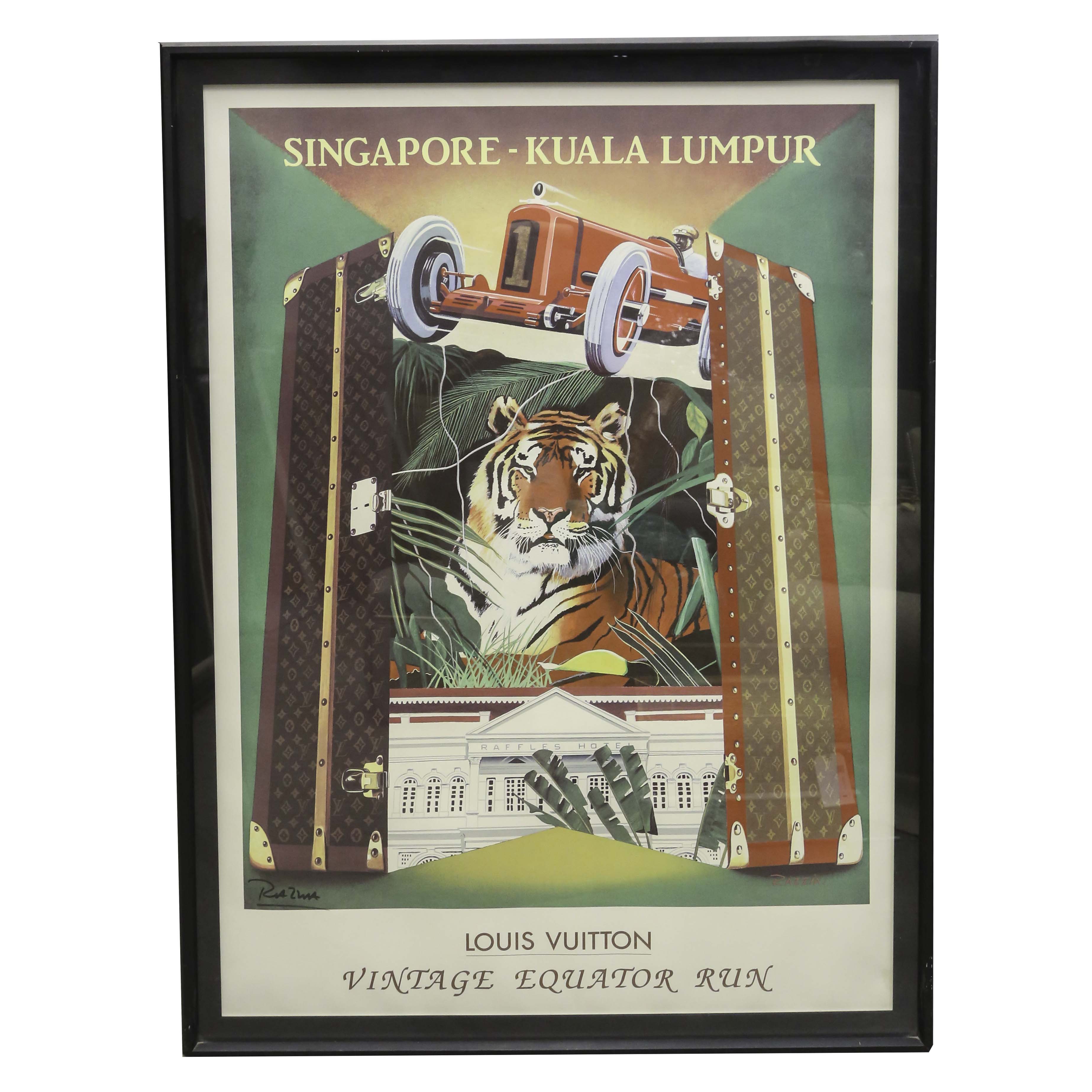 Razzia Signed Louis Vuitton Advertising Poster 