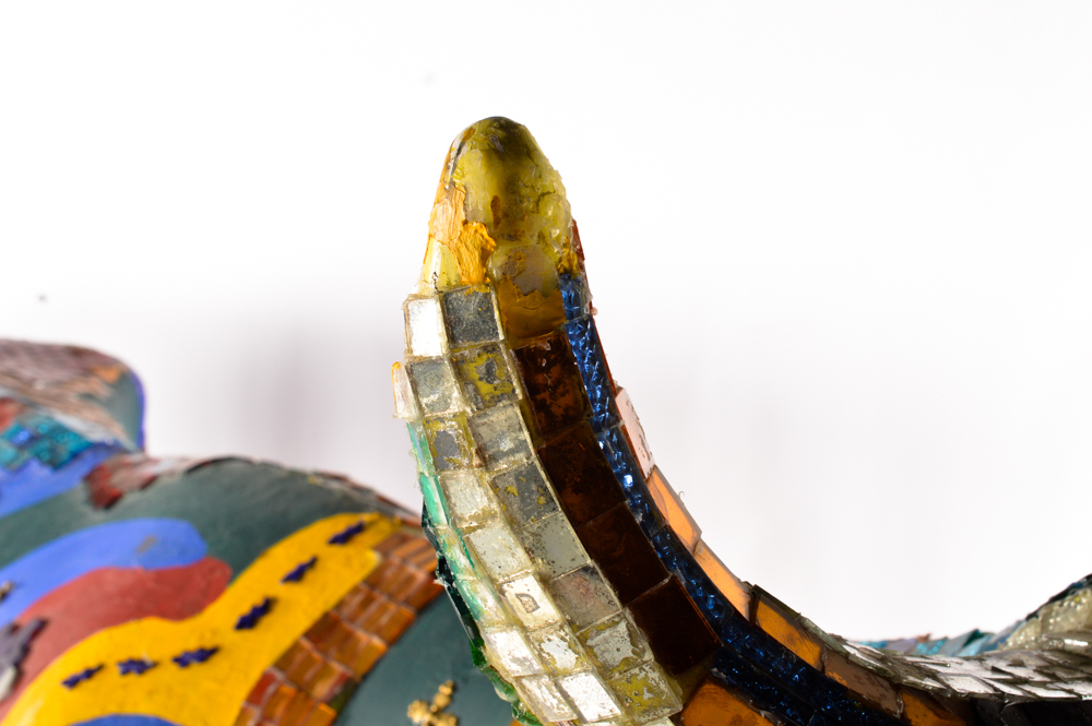 Life Sized Chicago 1999 "Cows on Parade"  named "Sacred Cow"