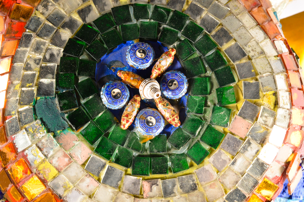 Life Sized Chicago 1999 "Cows on Parade"  named "Sacred Cow"