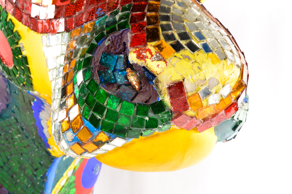 Life Sized Chicago 1999 "Cows on Parade"  named "Sacred Cow"