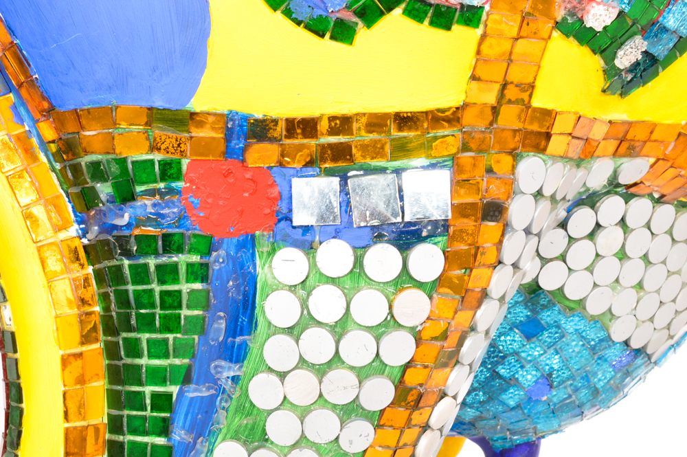 Life Sized Chicago 1999 "Cows on Parade"  named "Sacred Cow"