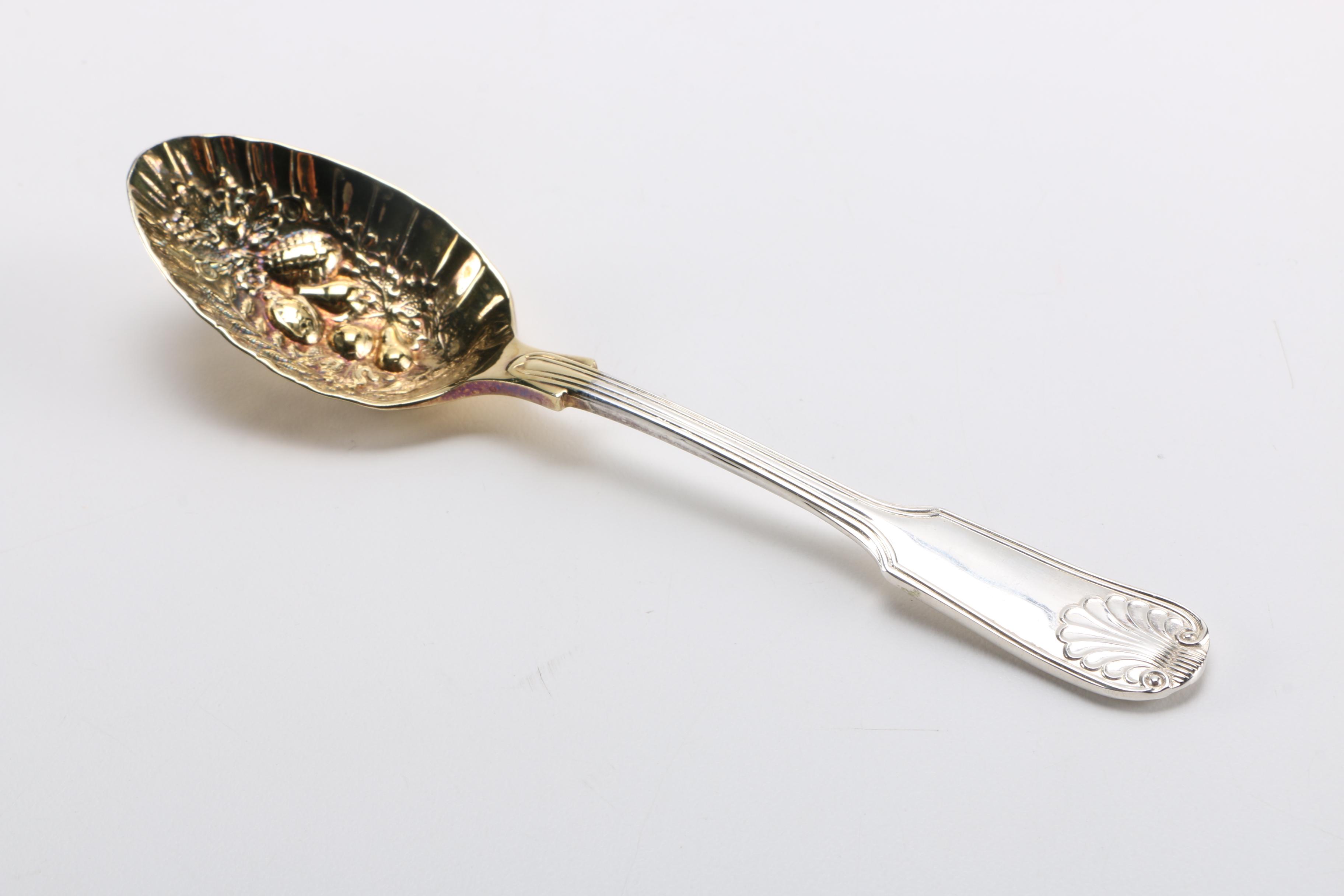 Sheffield Silver Plate Serving Utensils