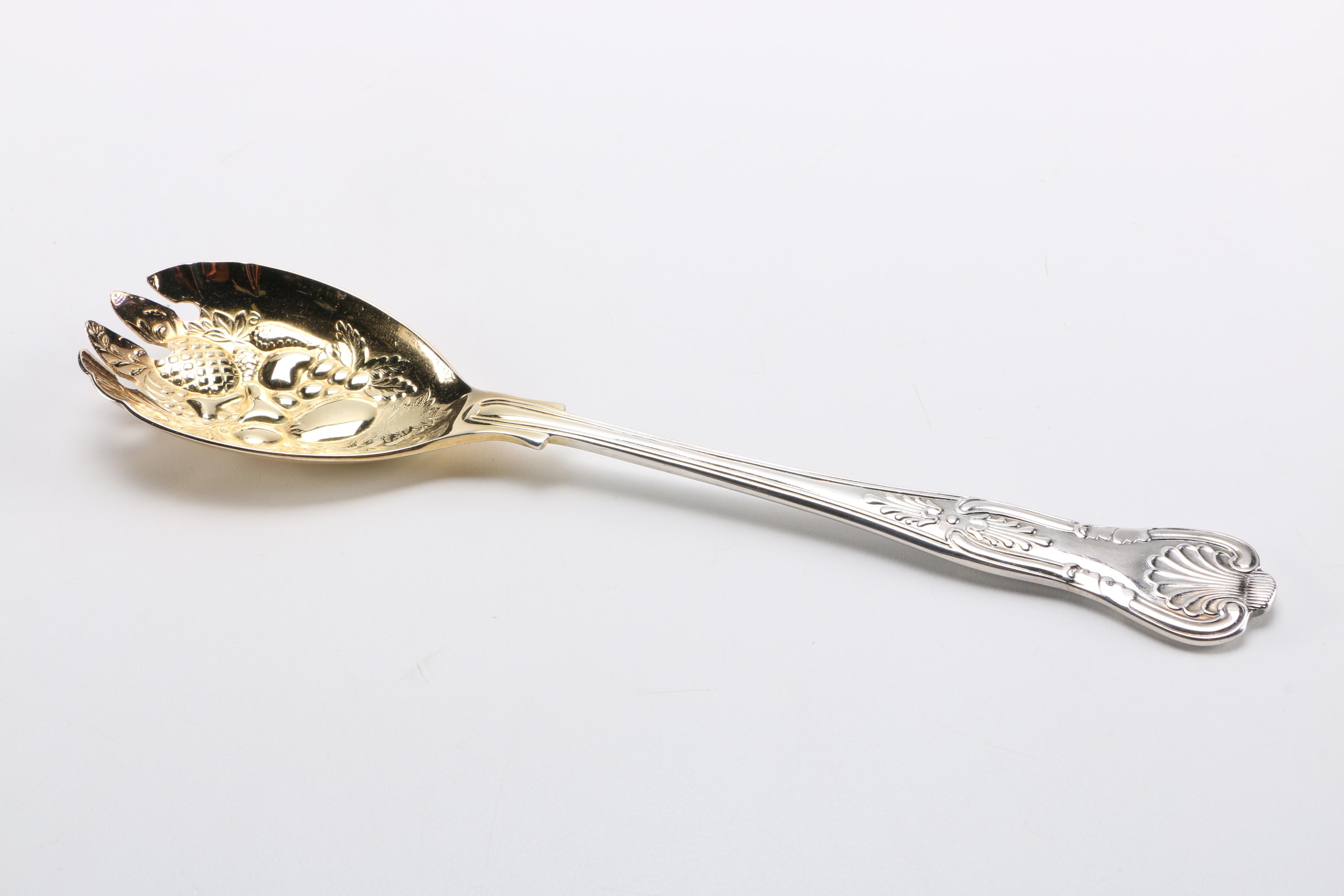 Sheffield Silver Plate Serving Utensils