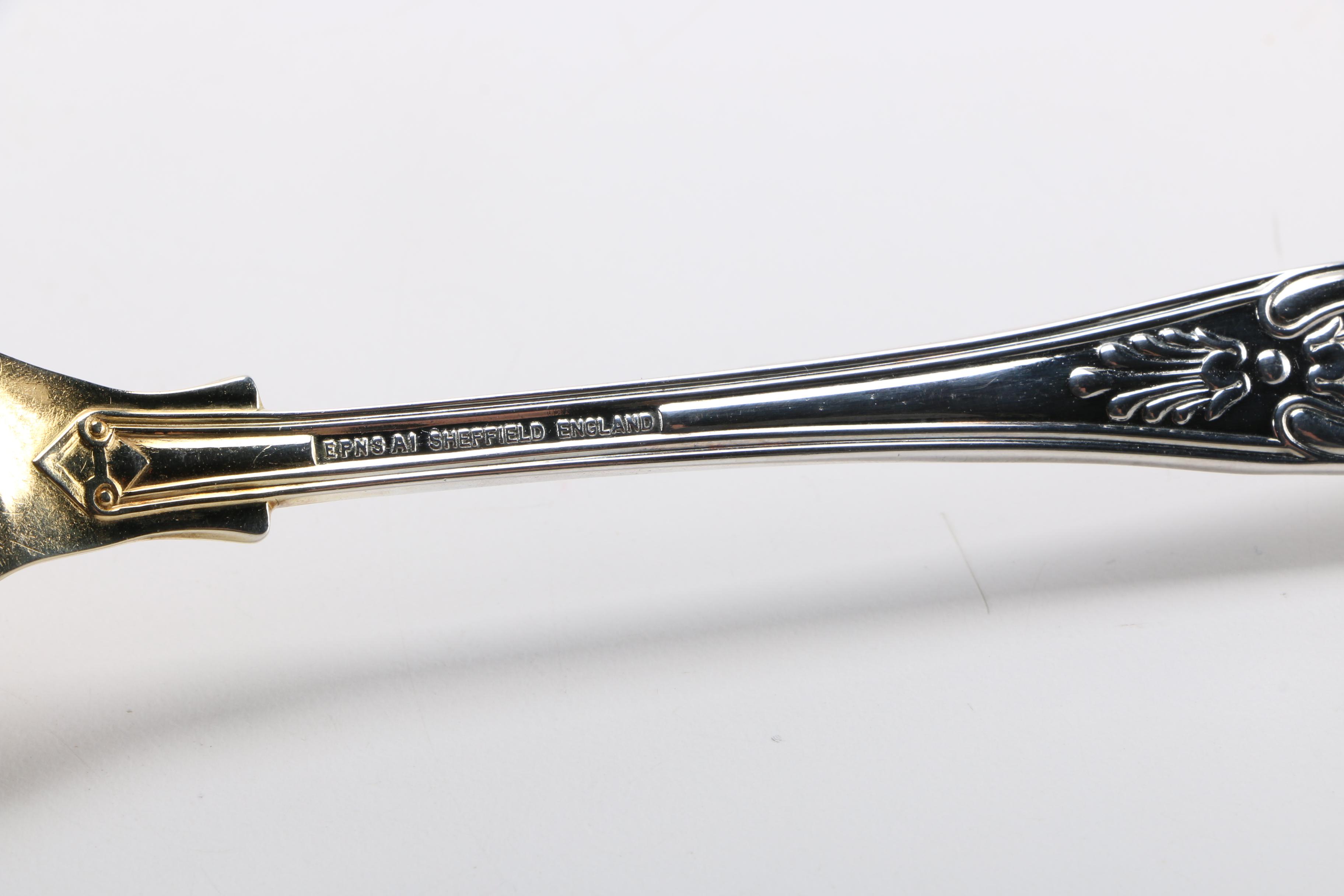 Sheffield Silver Plate Serving Utensils