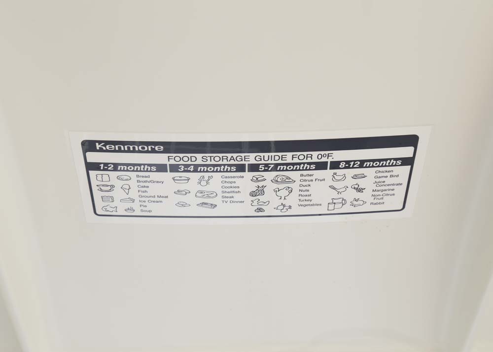 Vintage Kenmore Coldspot Chest Freezor