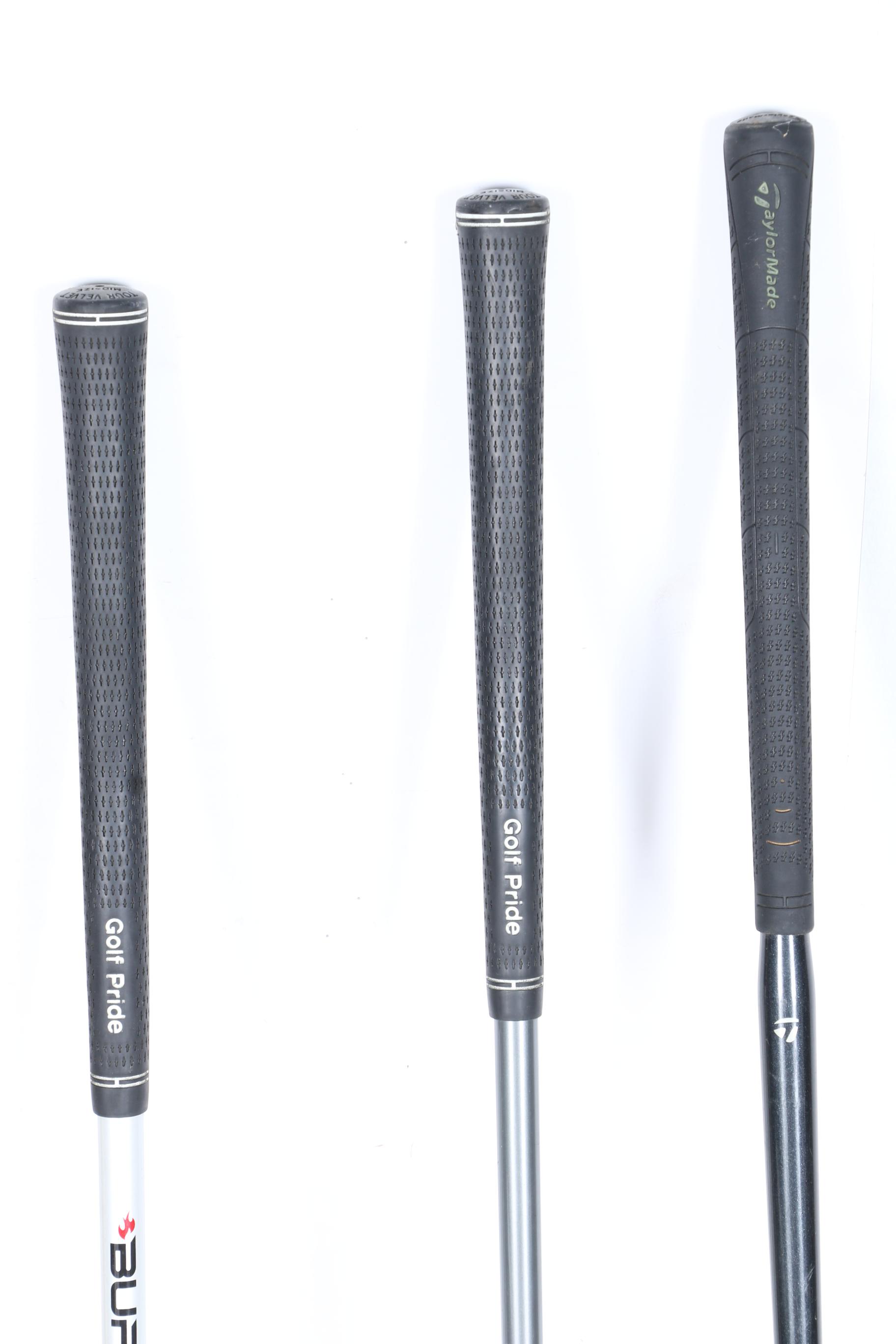 Golf Clubs and Case With Bushnell Binoculars