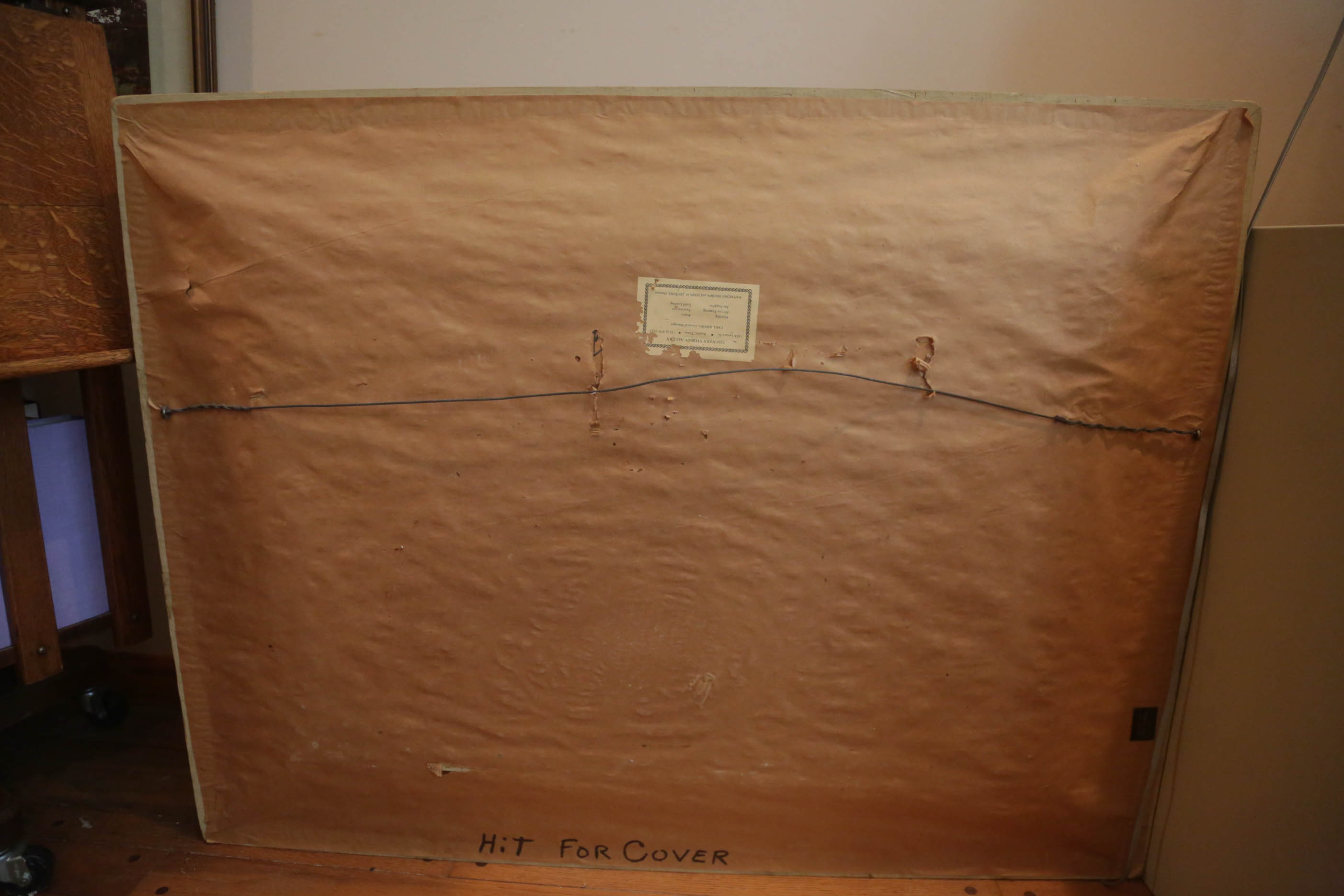 Gerald McCann Original Western Oil on Board Painting