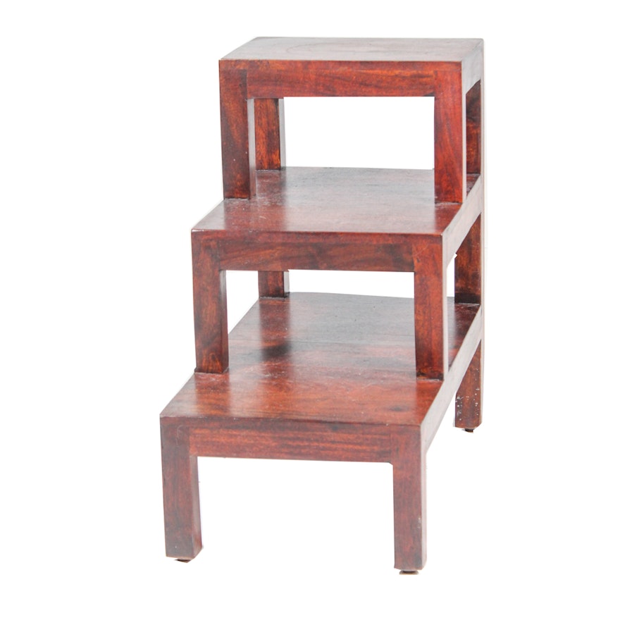 World Market Oak Step Stool