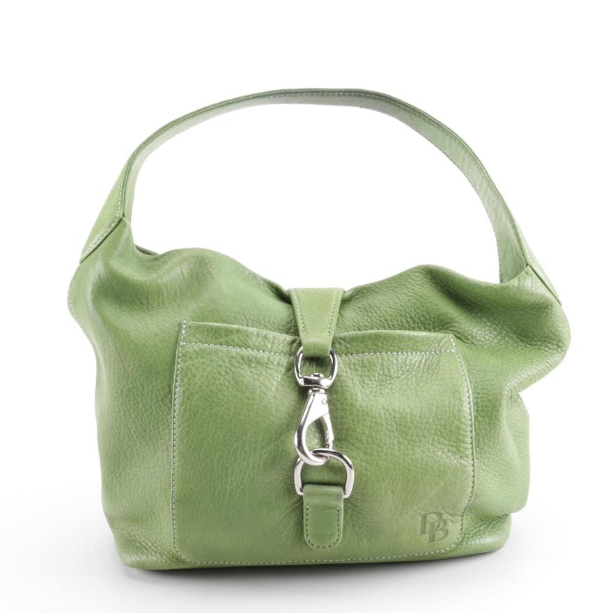 Dooney & Bourke Light Green Leather Hobo Bag