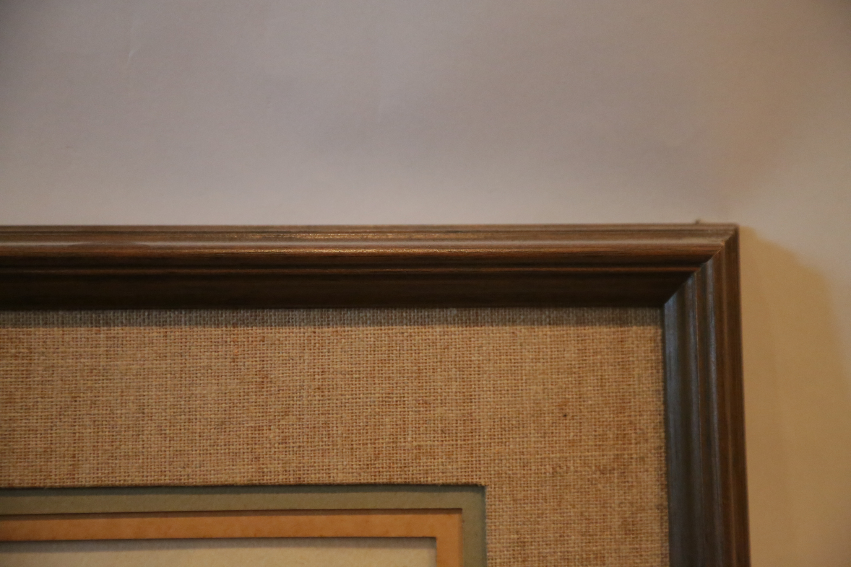 Ted Hanks Original Watercolor on Canvas of Geese in Flight