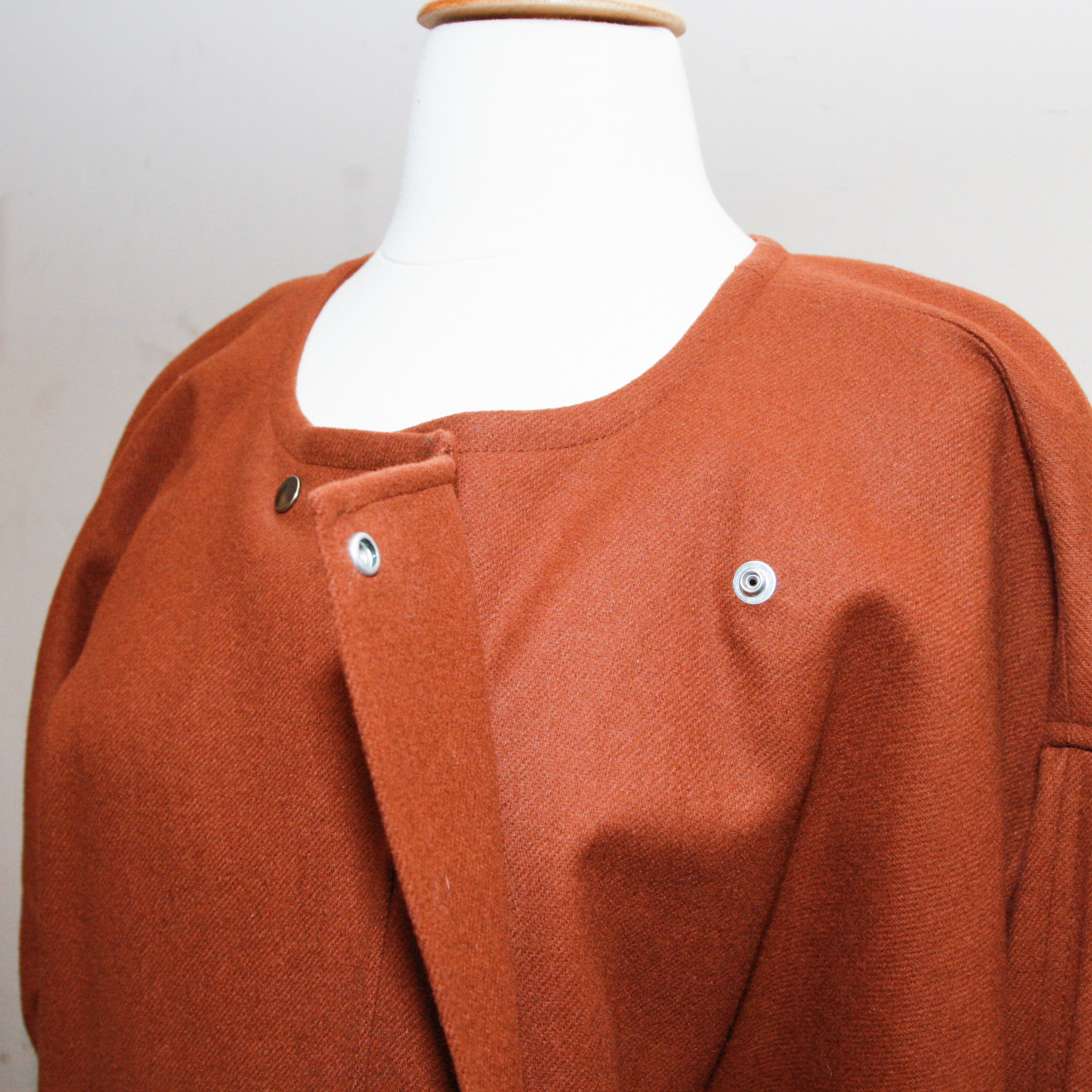 Jack Winter Burnt Orange Assemtrical Jacket