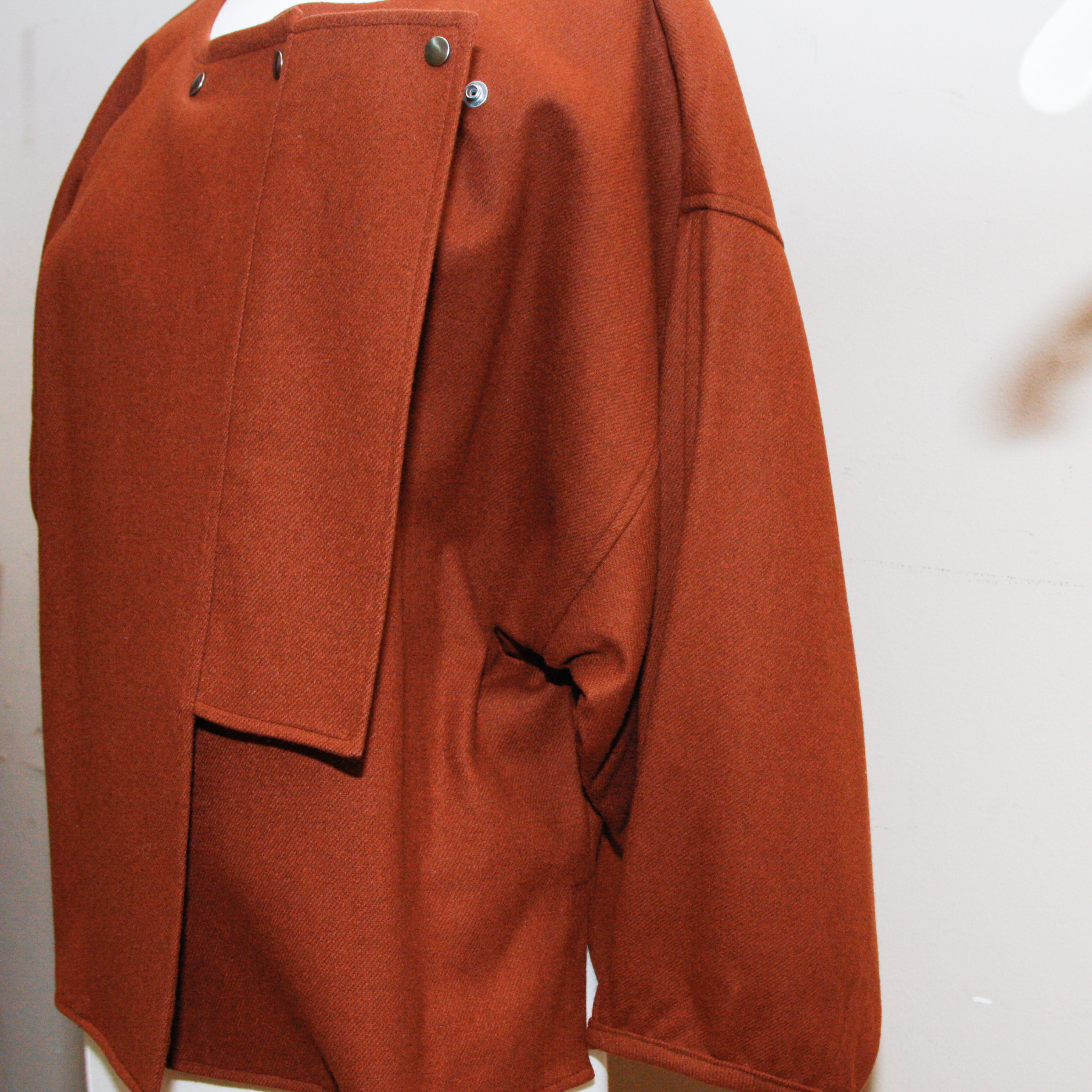 Jack Winter Burnt Orange Assemtrical Jacket