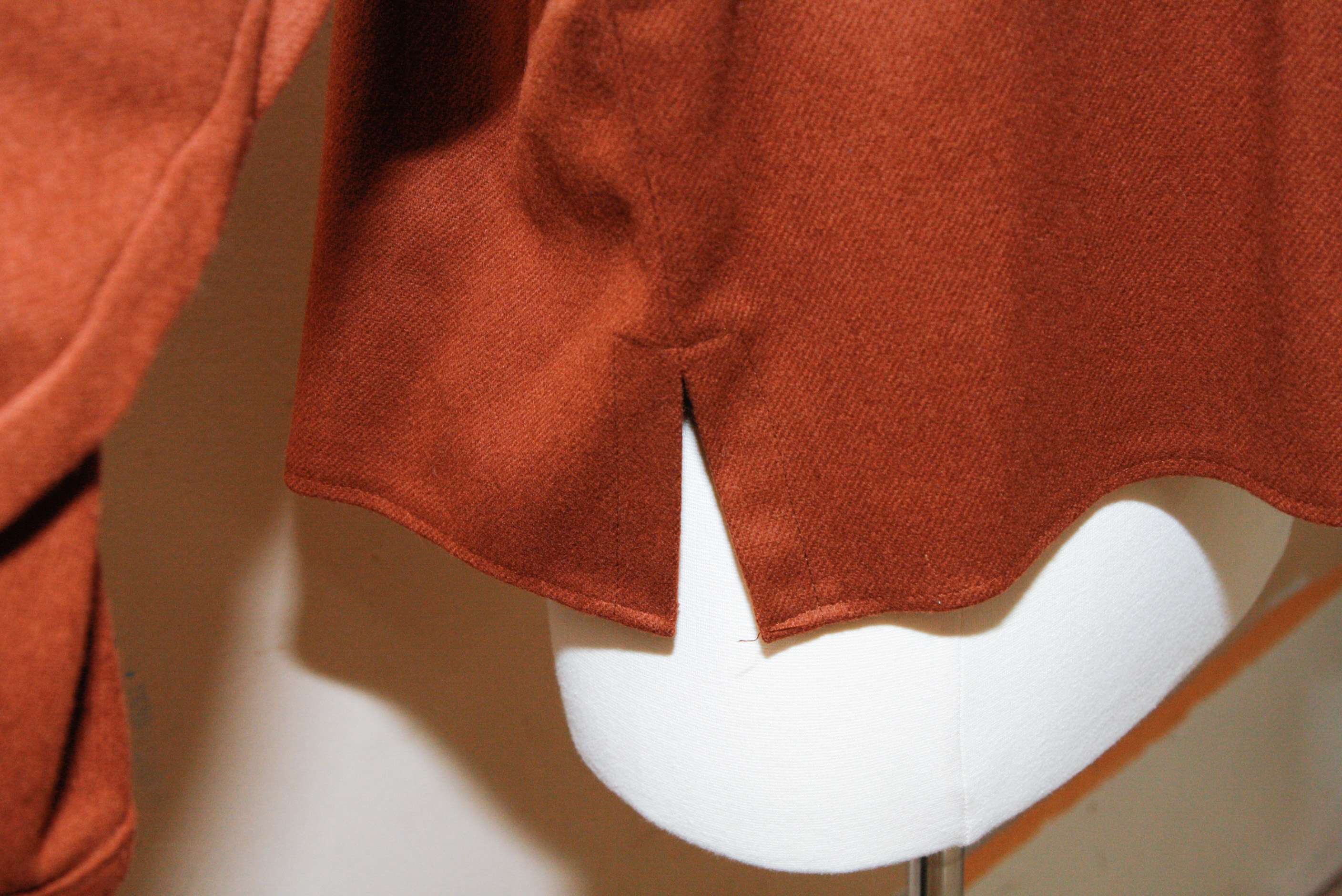 Jack Winter Burnt Orange Assemtrical Jacket