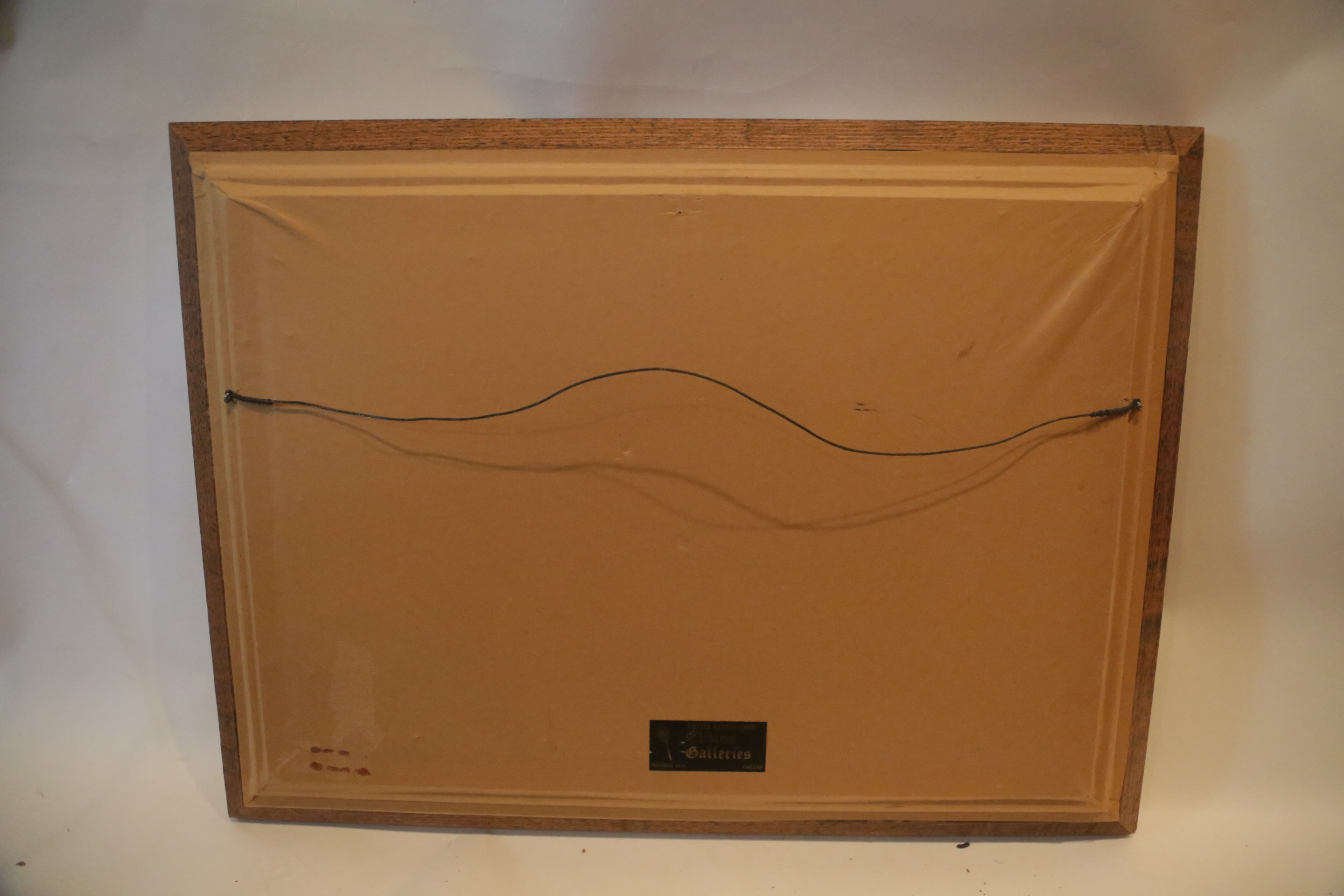 Herb Booth Original Watercolor on Paper of Flying Ducks