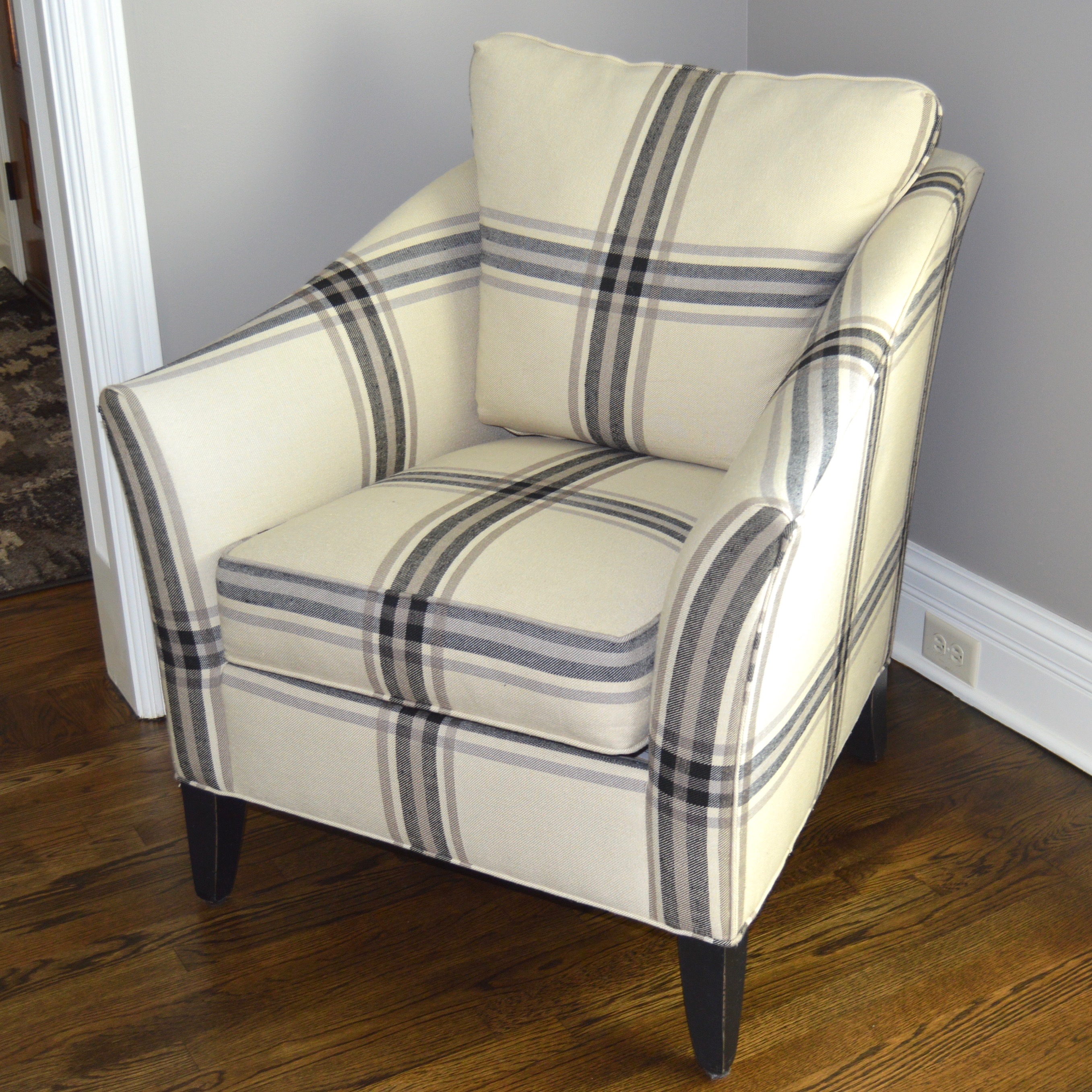 "Gibson" Upholstered Accent Chair By Ethan Allen