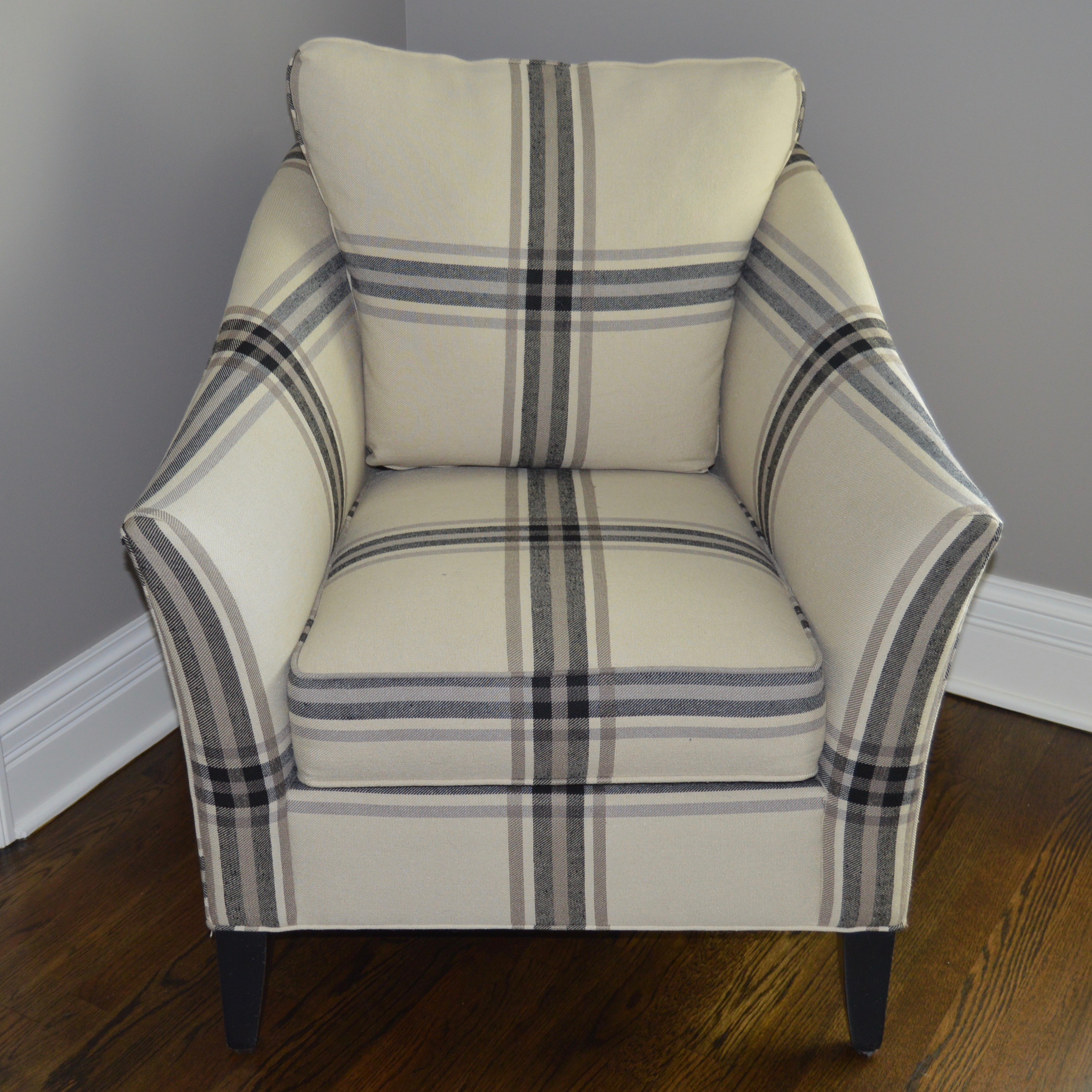 "Gibson" Upholstered Accent Chair By Ethan Allen