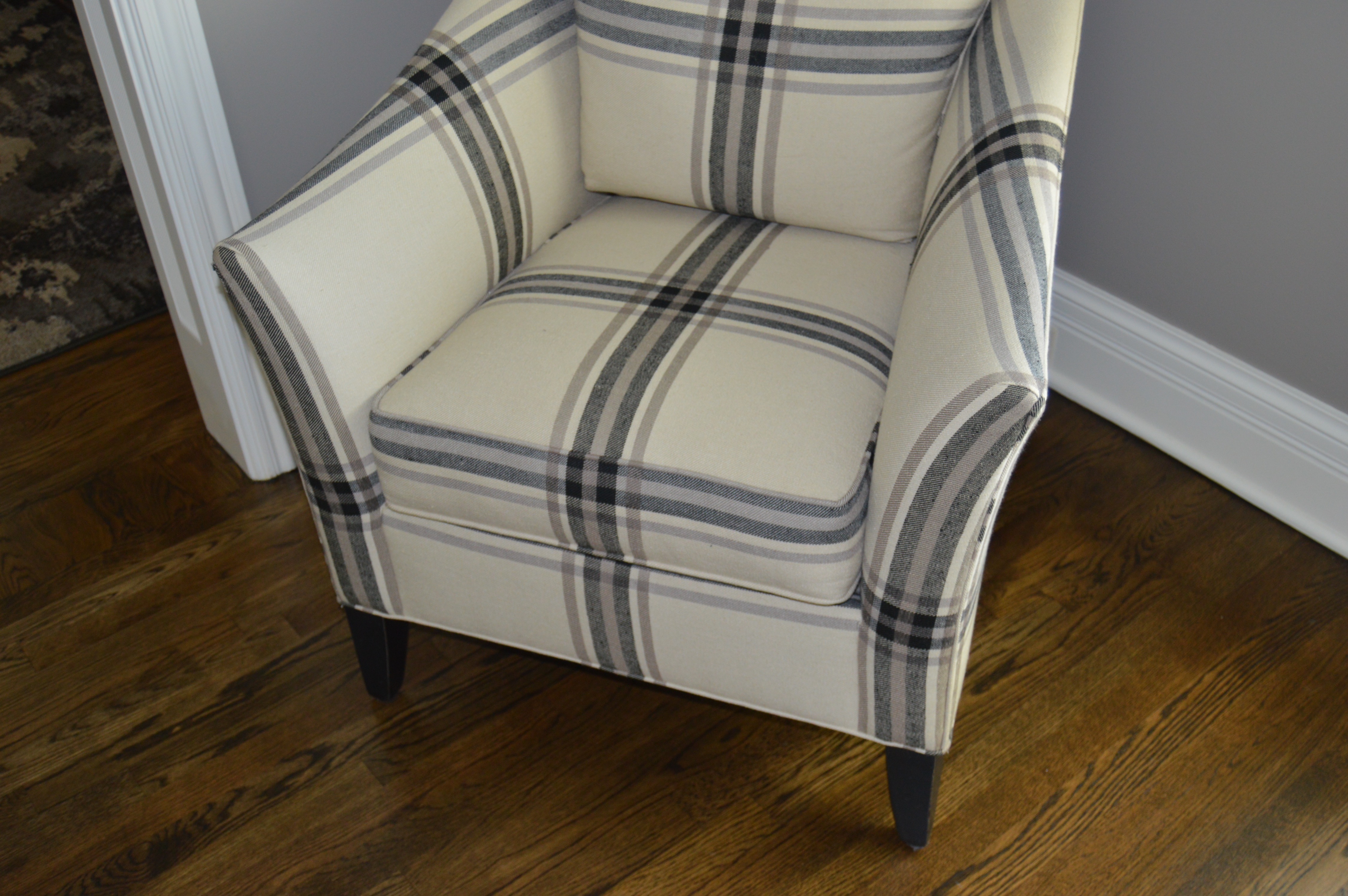 "Gibson" Upholstered Accent Chair By Ethan Allen