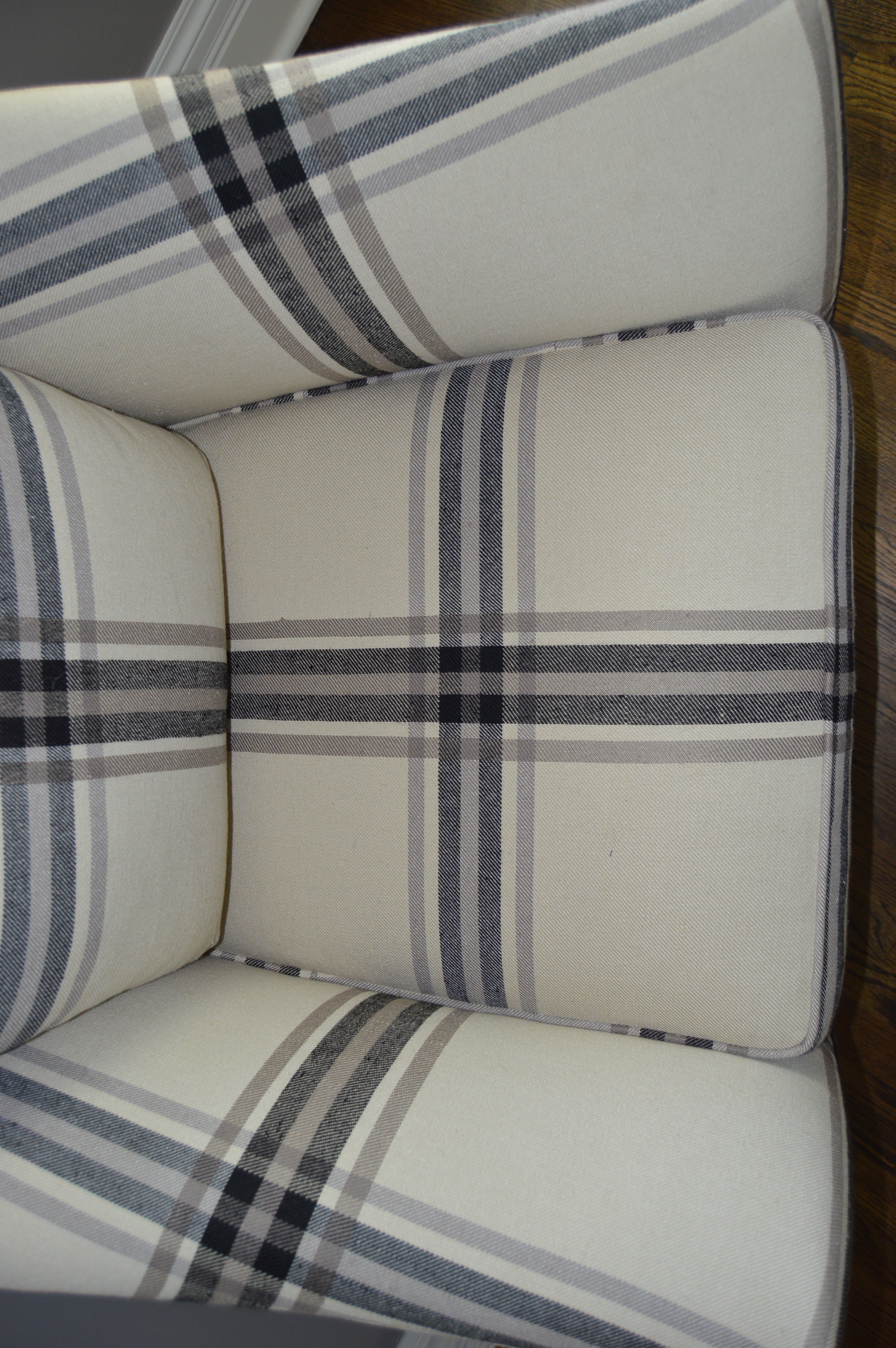 "Gibson" Upholstered Accent Chair By Ethan Allen