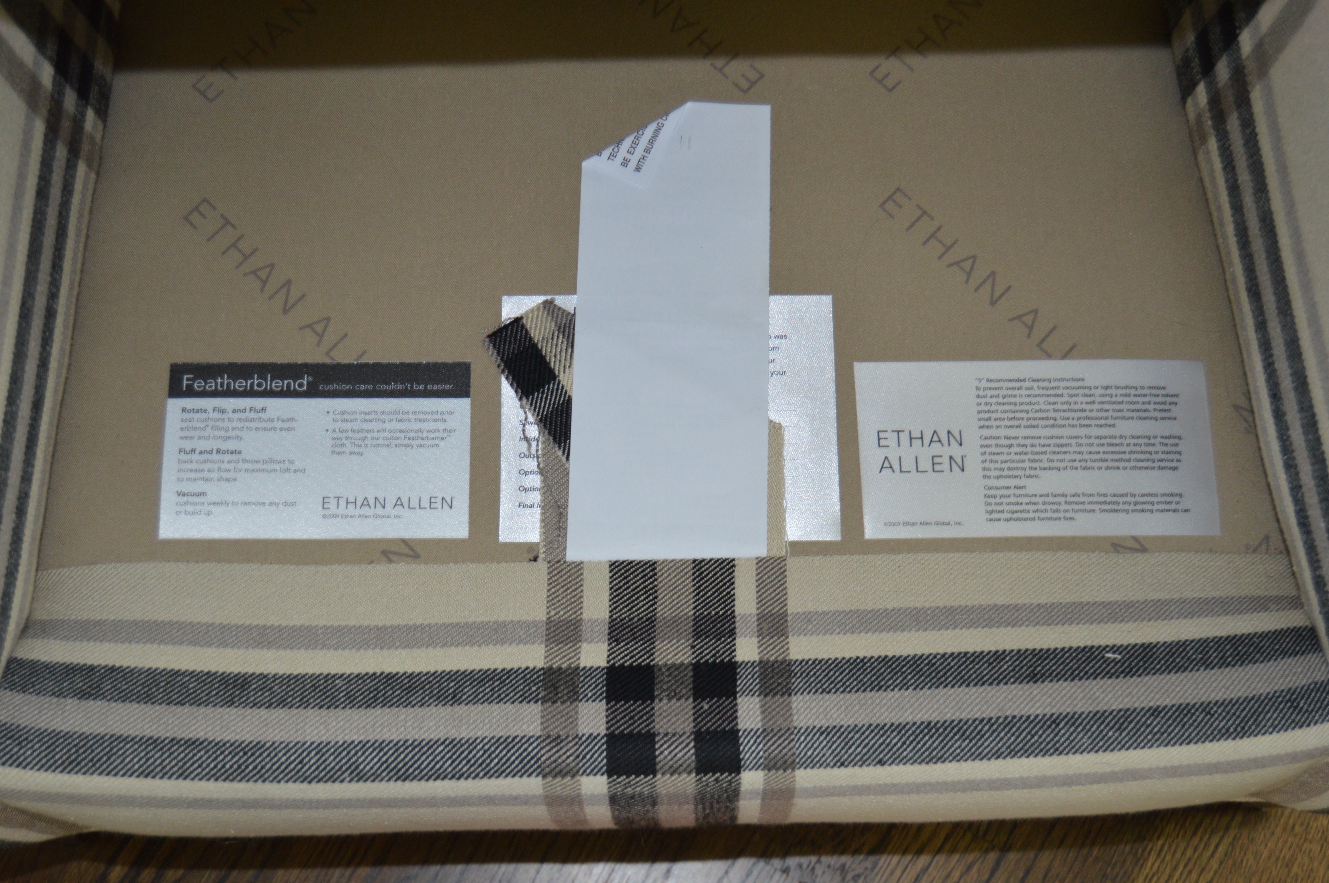 "Gibson" Upholstered Accent Chair By Ethan Allen