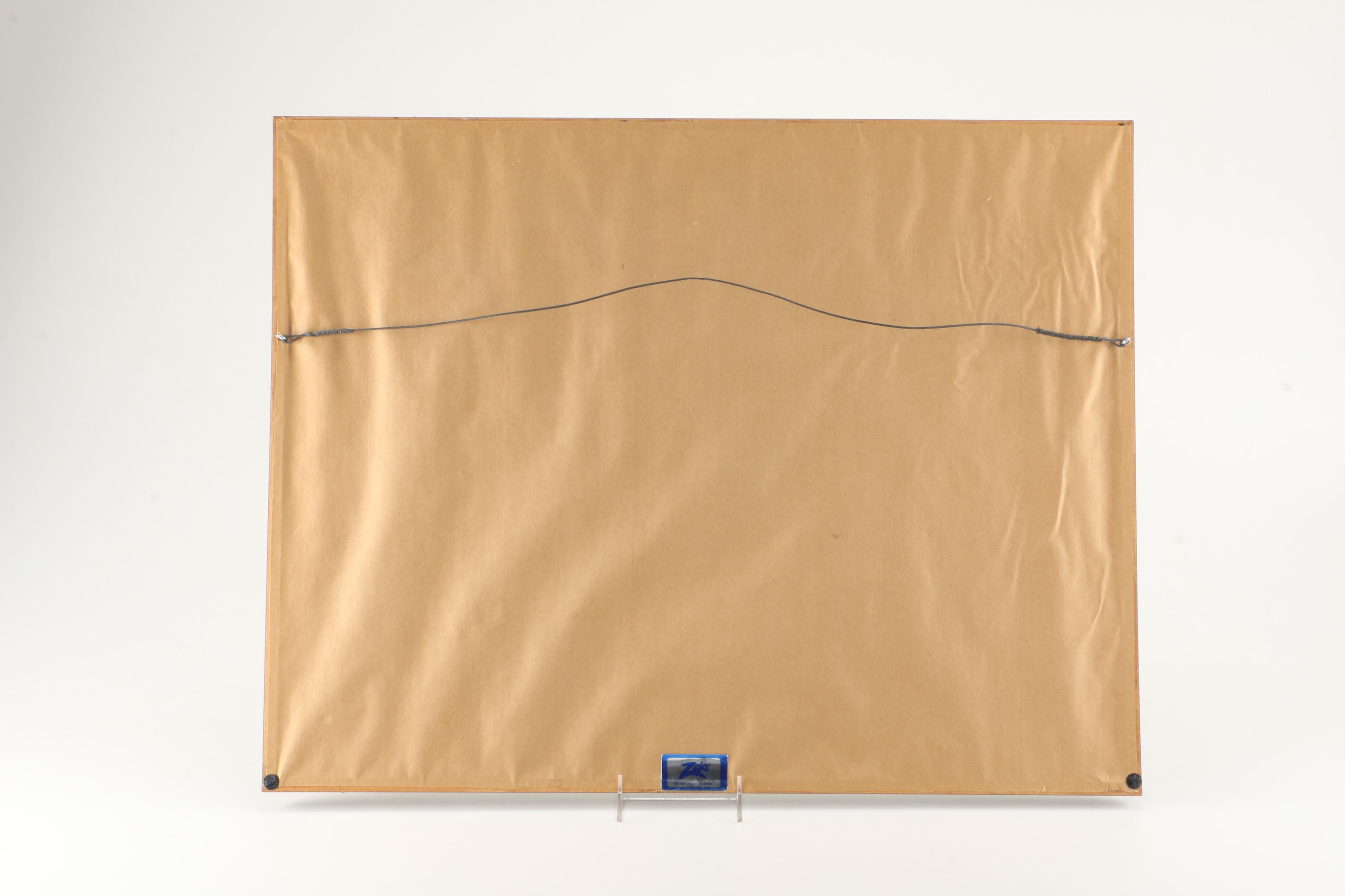 Denise Huot Watercolor on Paper "Theatre Cottage, Stratford, CT"