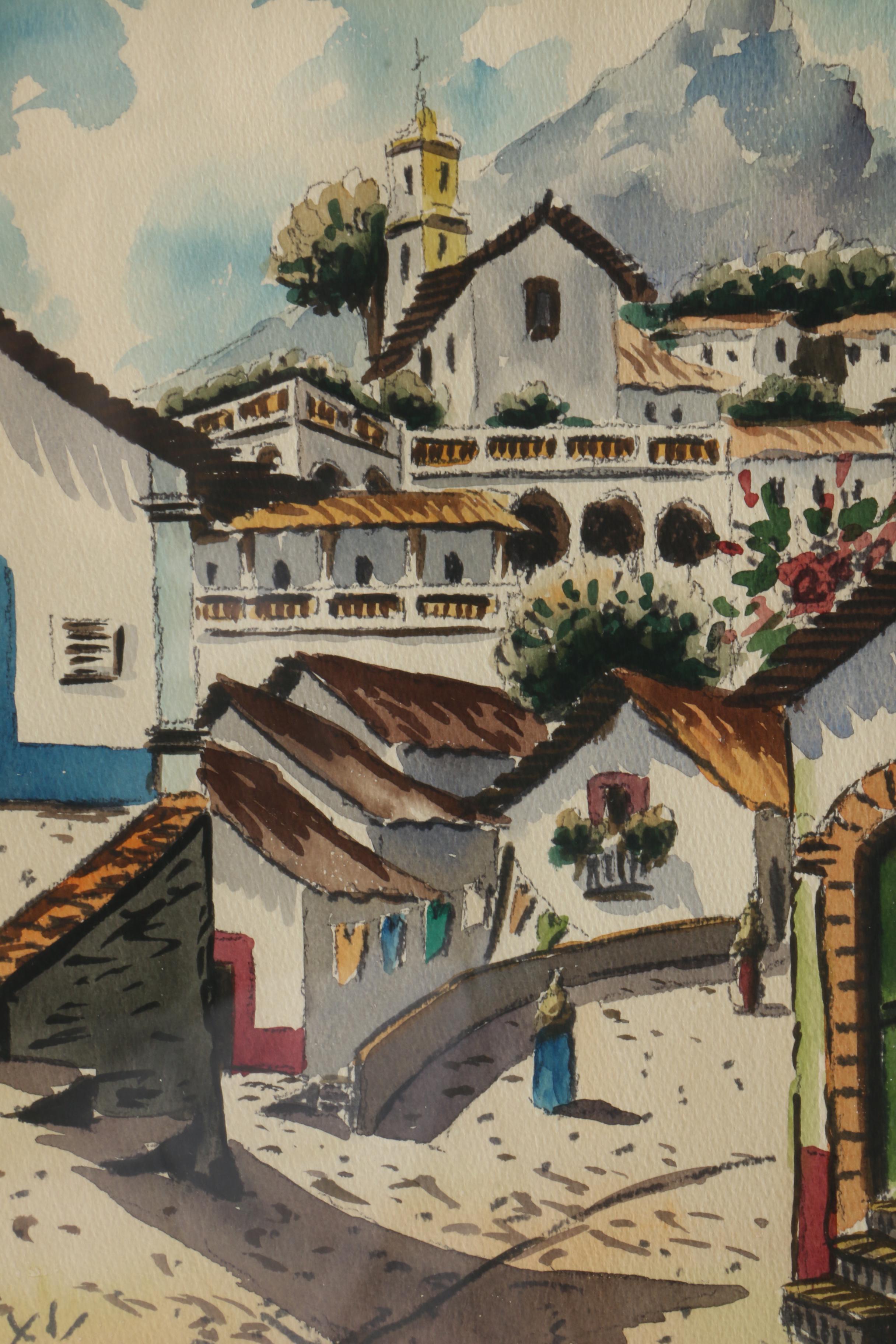 Max V. Watercolor Paintings