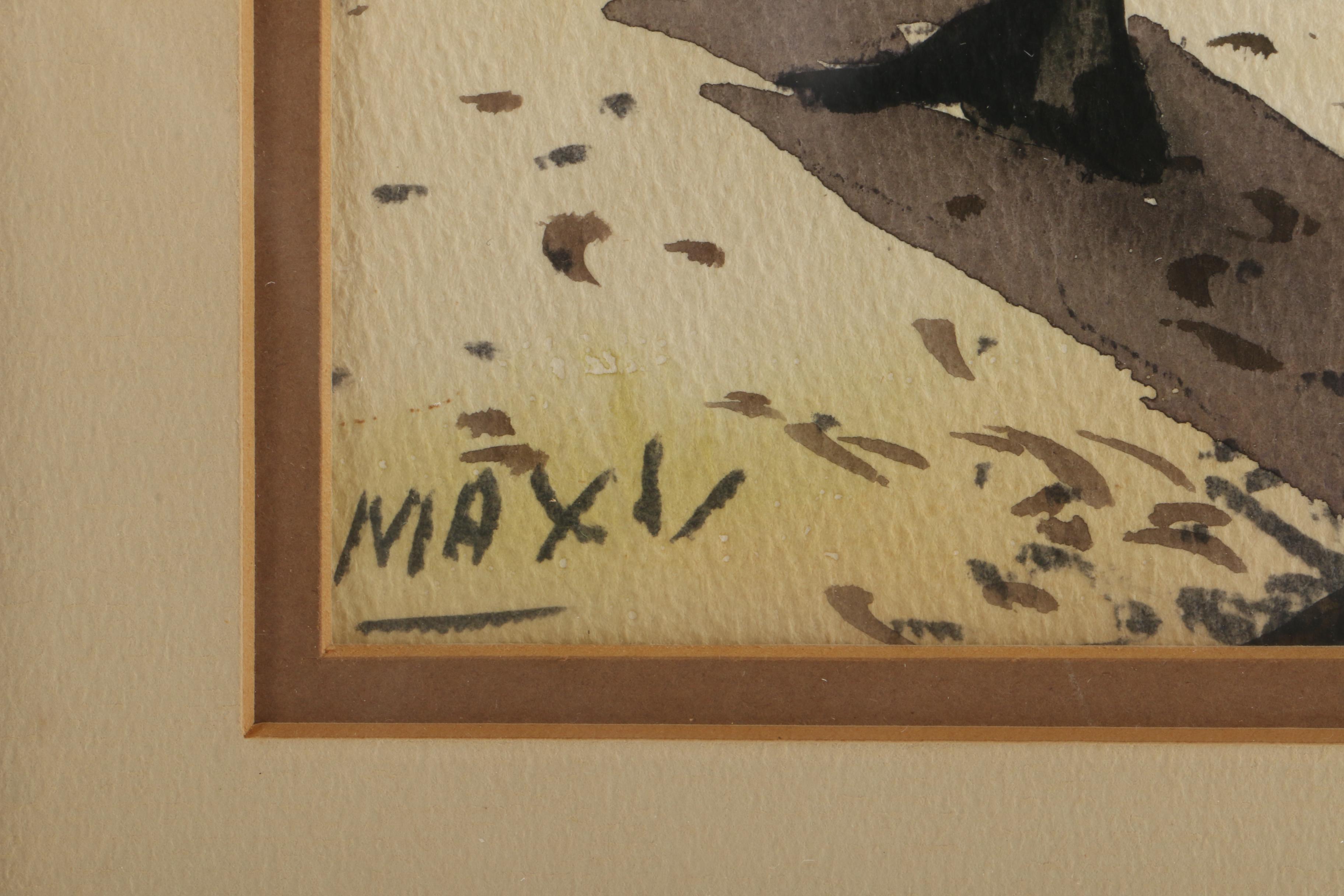 Max V. Watercolor Paintings