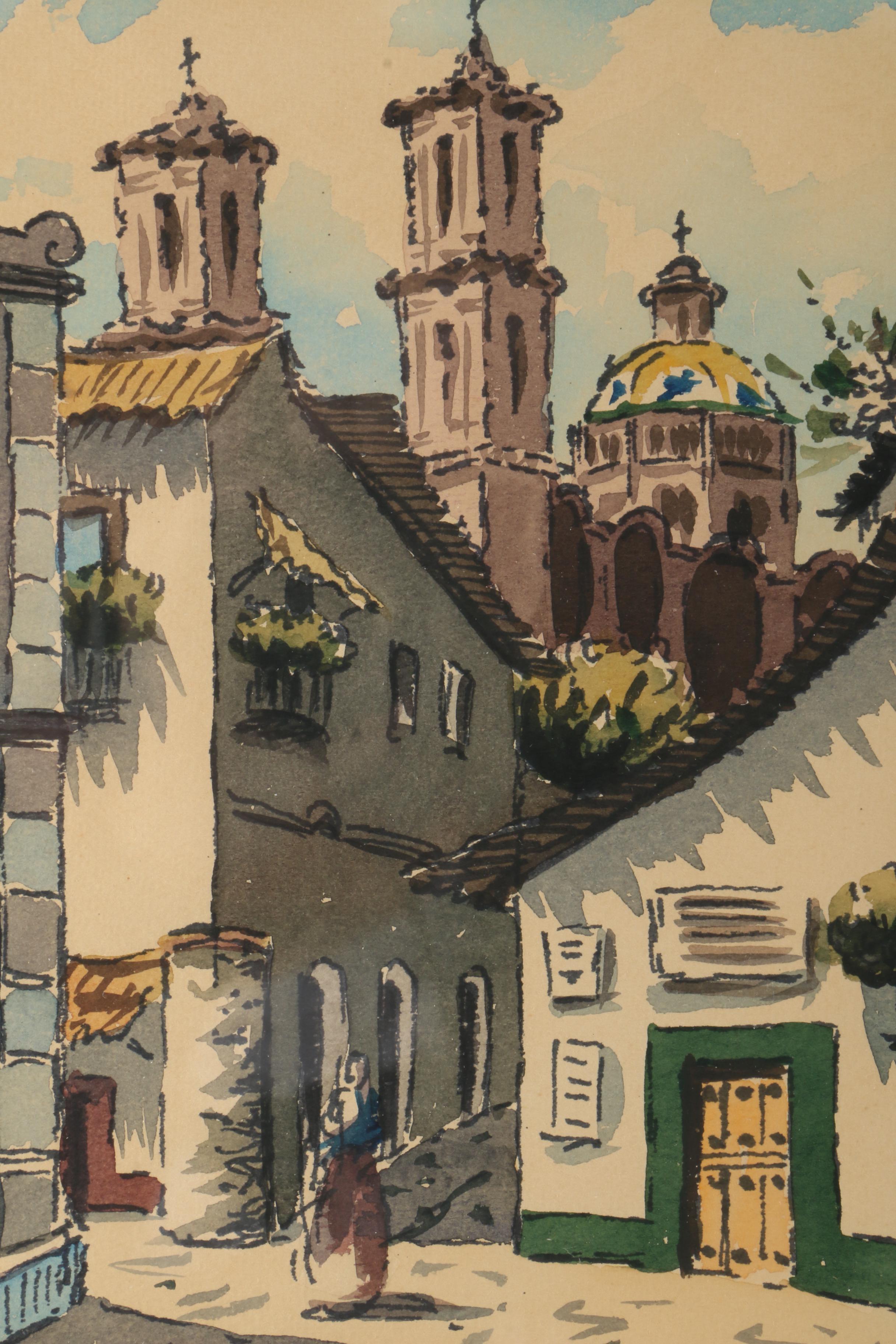 Max V. Watercolor Paintings