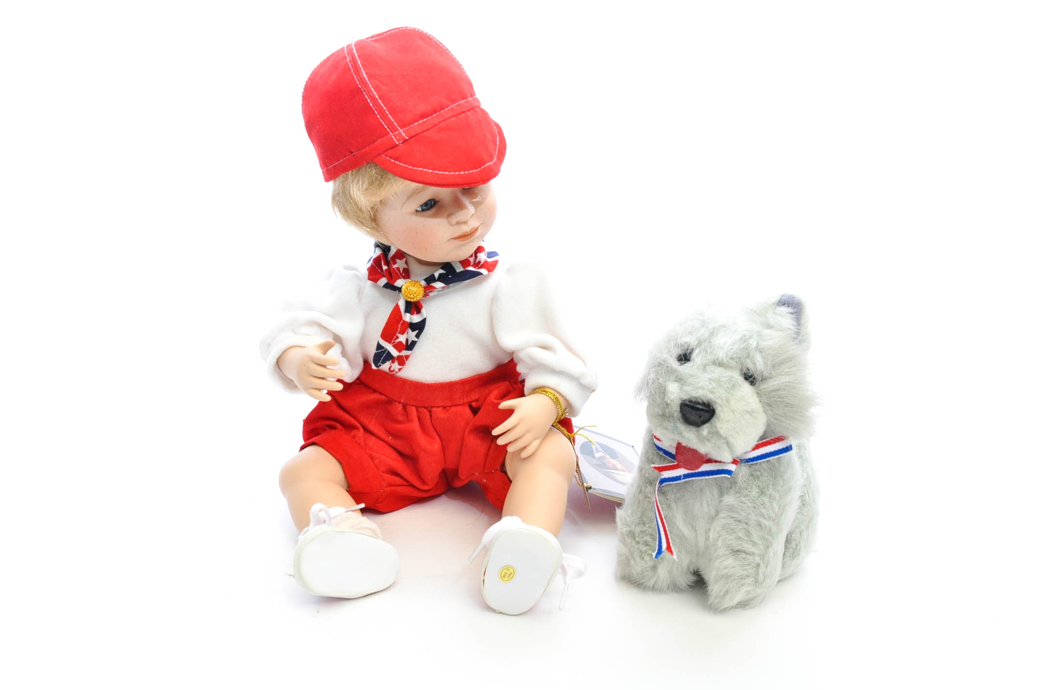 Seven Gustave Wolff Sculpted Dolls