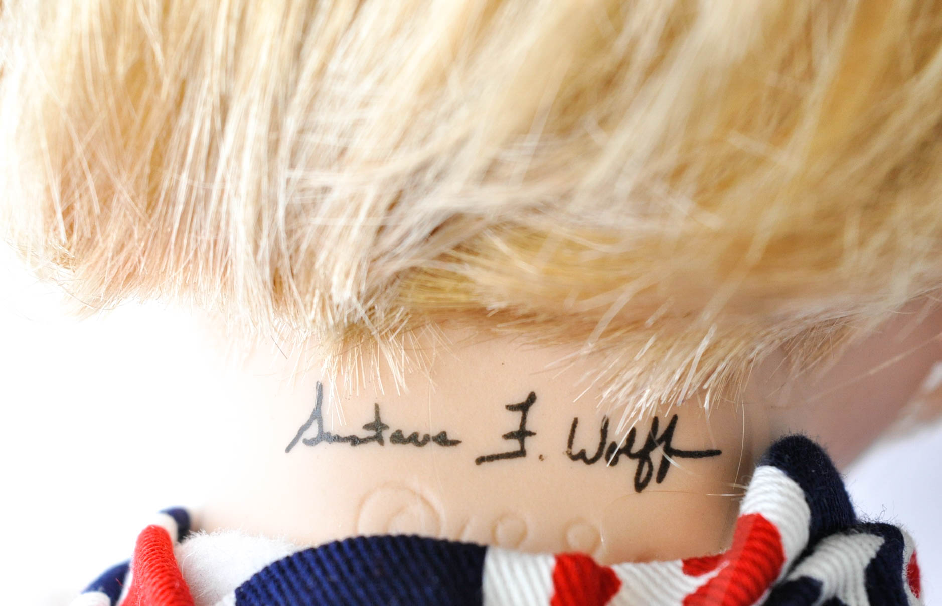 Seven Gustave Wolff Sculpted Dolls