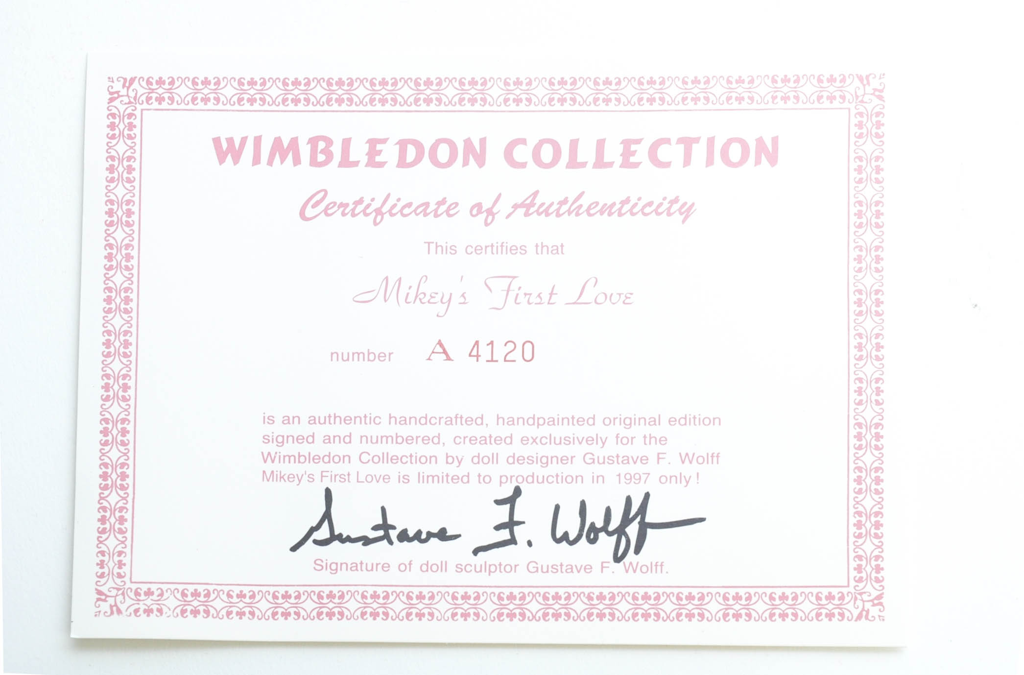 Seven Gustave Wolff Sculpted Dolls