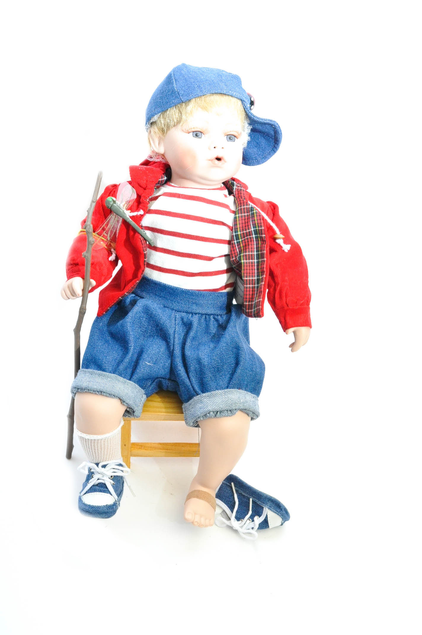 Seven Gustave Wolff Sculpted Dolls